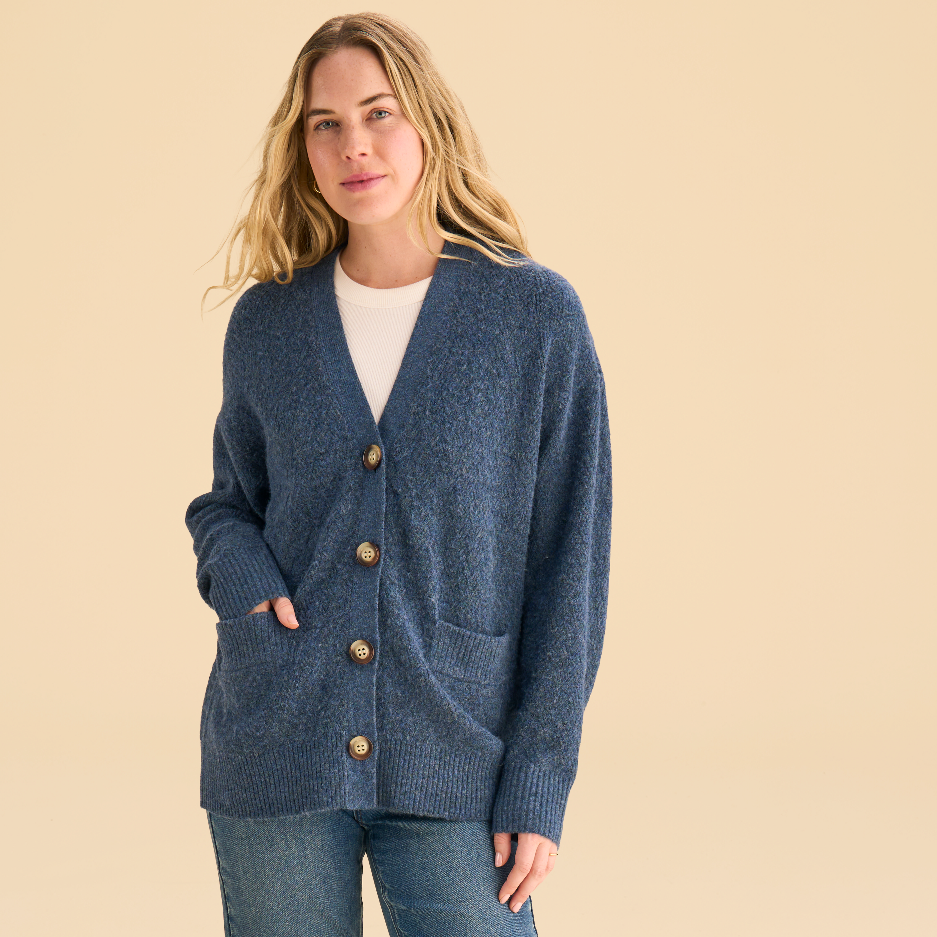 Natural Reflections Natural Reflections Campwell Cardigan - Sargasso Sea - $49.99 at Bass Pro Shops