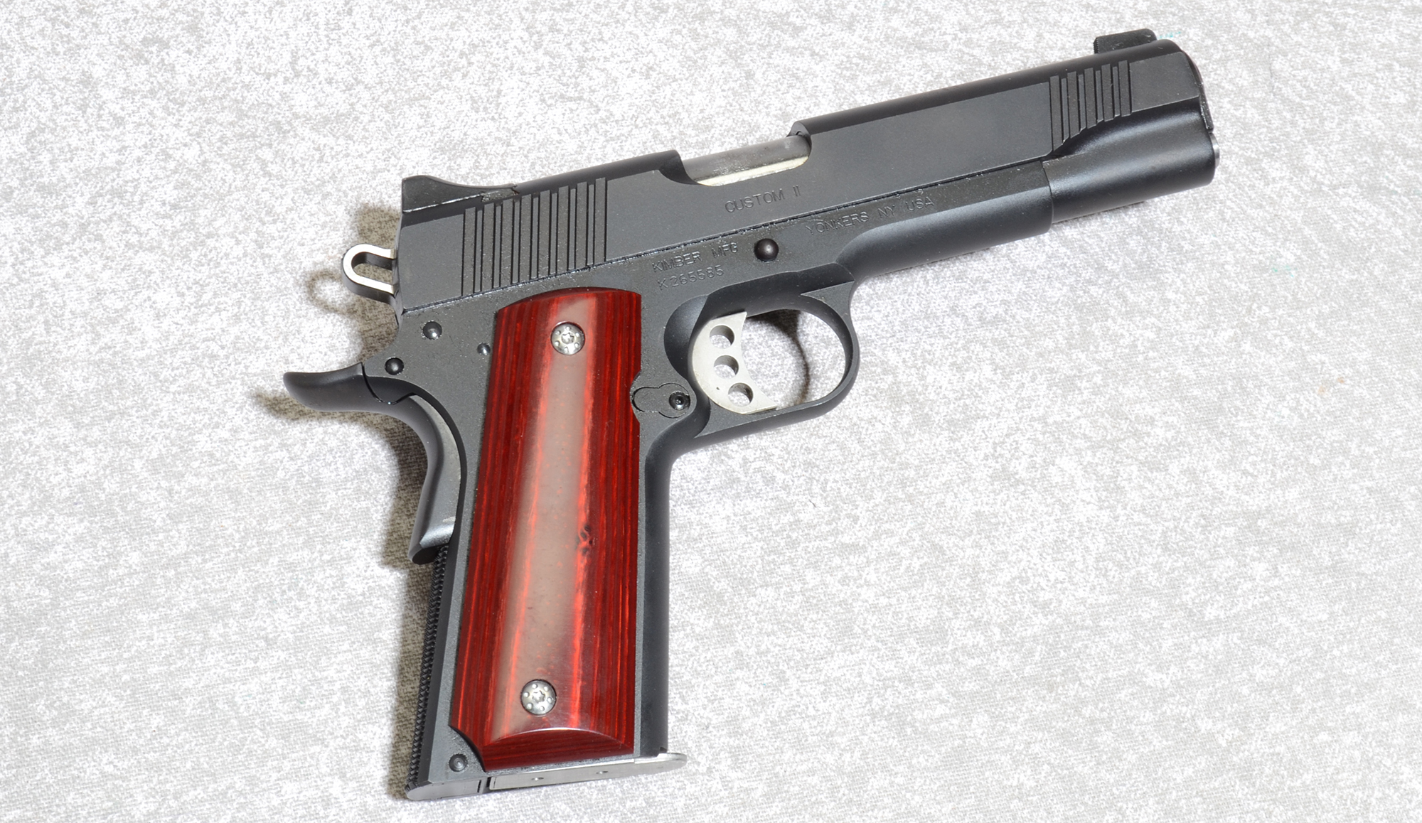Kimber Custom II Pistol, .45 Auto, 5″ Barrel, 2 1/2 lbs. - Kimber