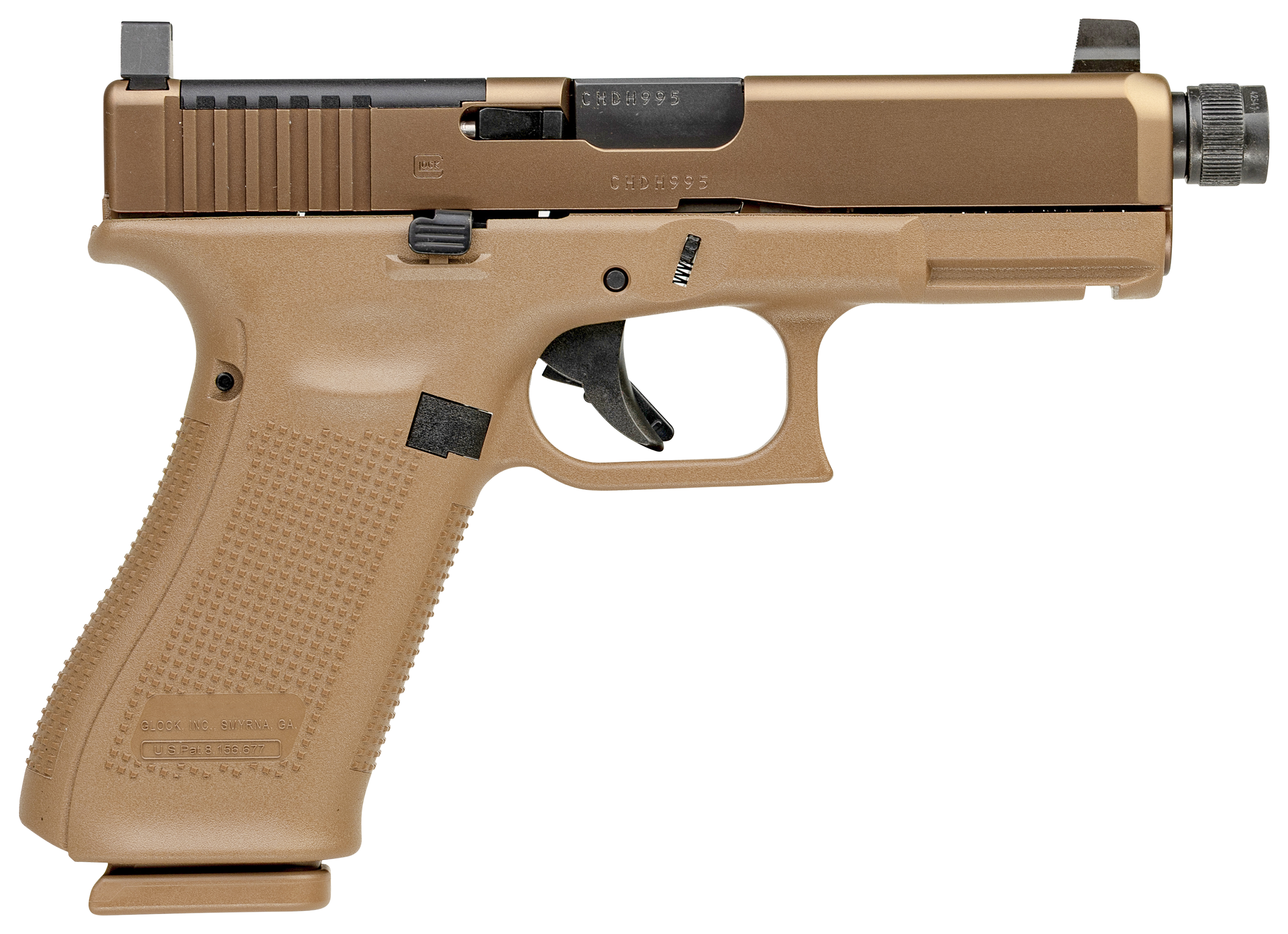 Image of GLOCK 19X V MOS Semi-Auto Pistol with Threaded Barrel