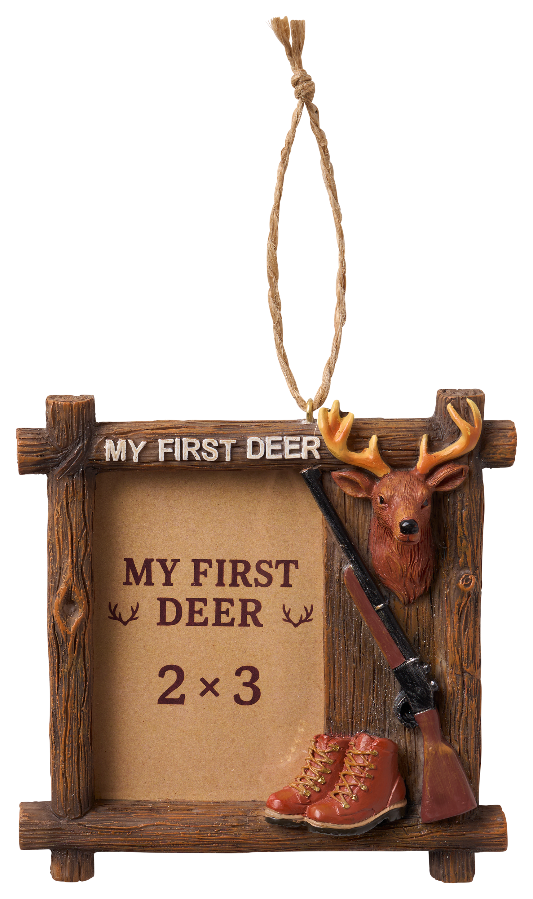 BASS PRO SHOPS My First Deer Picture Frame Ornament