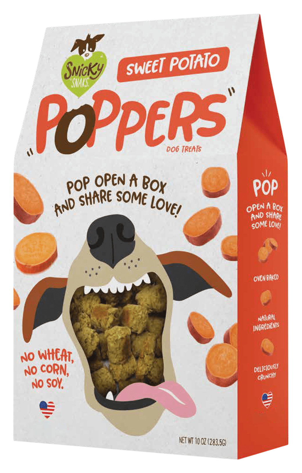 Image of Snicky Snacks Sweet Potato Poppers Dog Treats