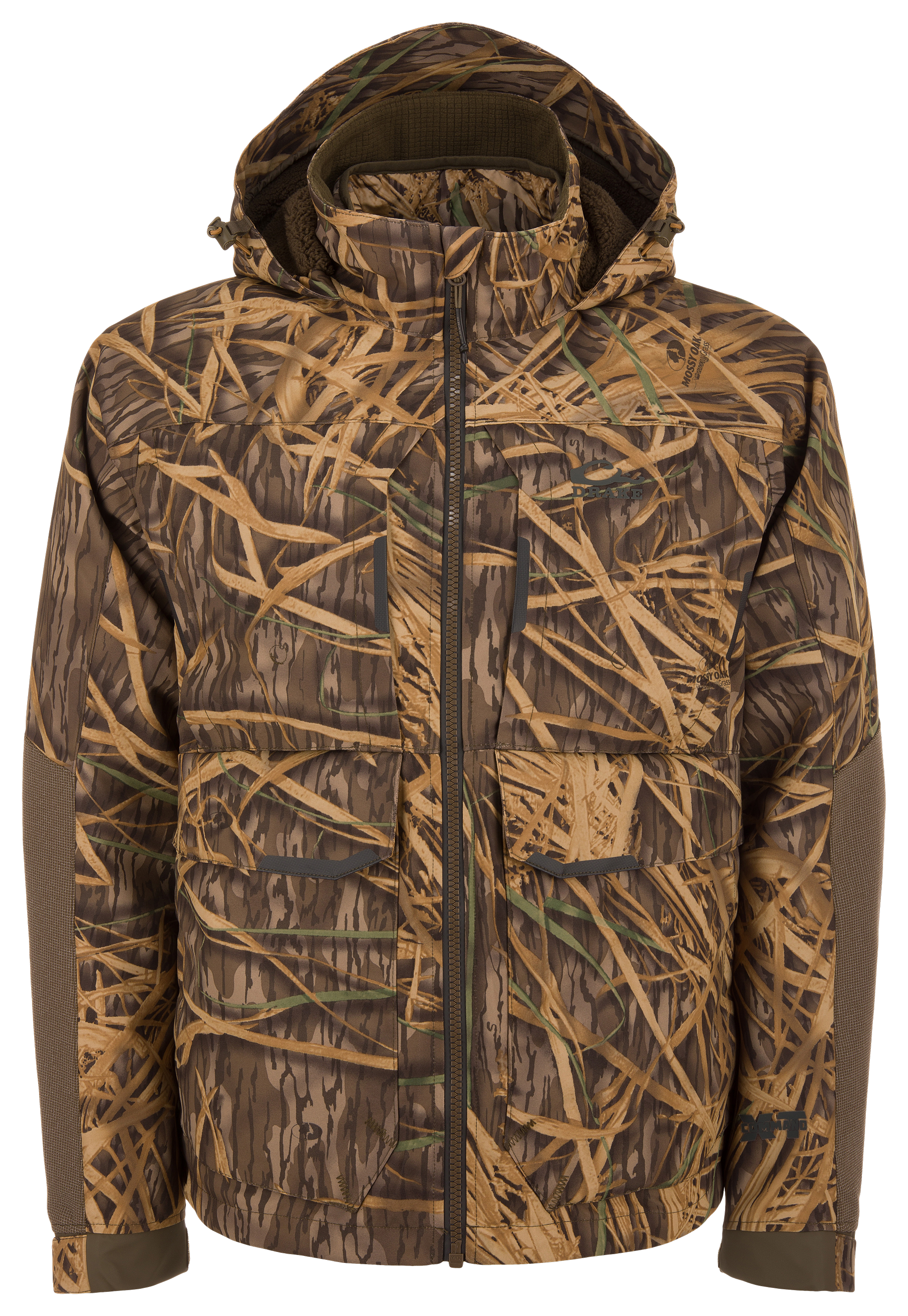 Image of Drake Waterfowl LST CommandXT 3-in-1 Jacket - Mossy Oak Shadow Grass