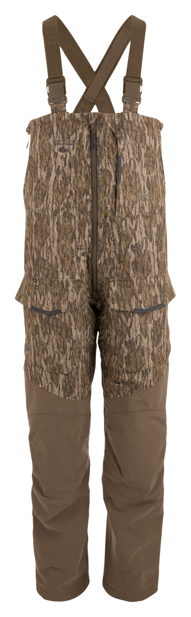 Image of Drake Waterfowl LST CommandXT Bibs with Primaloft Insulation - Mossy Oak Bottomland