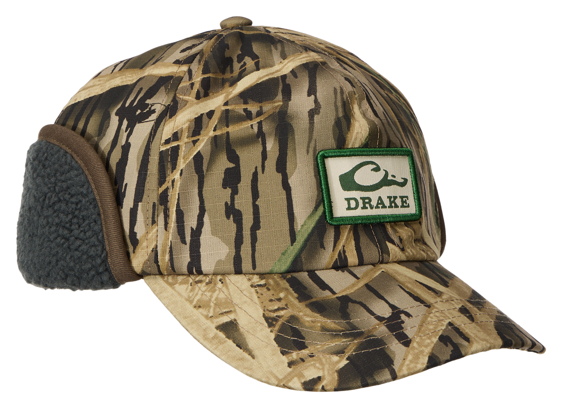 Image of Drake Waterfowl MST Flap Cap - Mossy Oak Shadow Grass