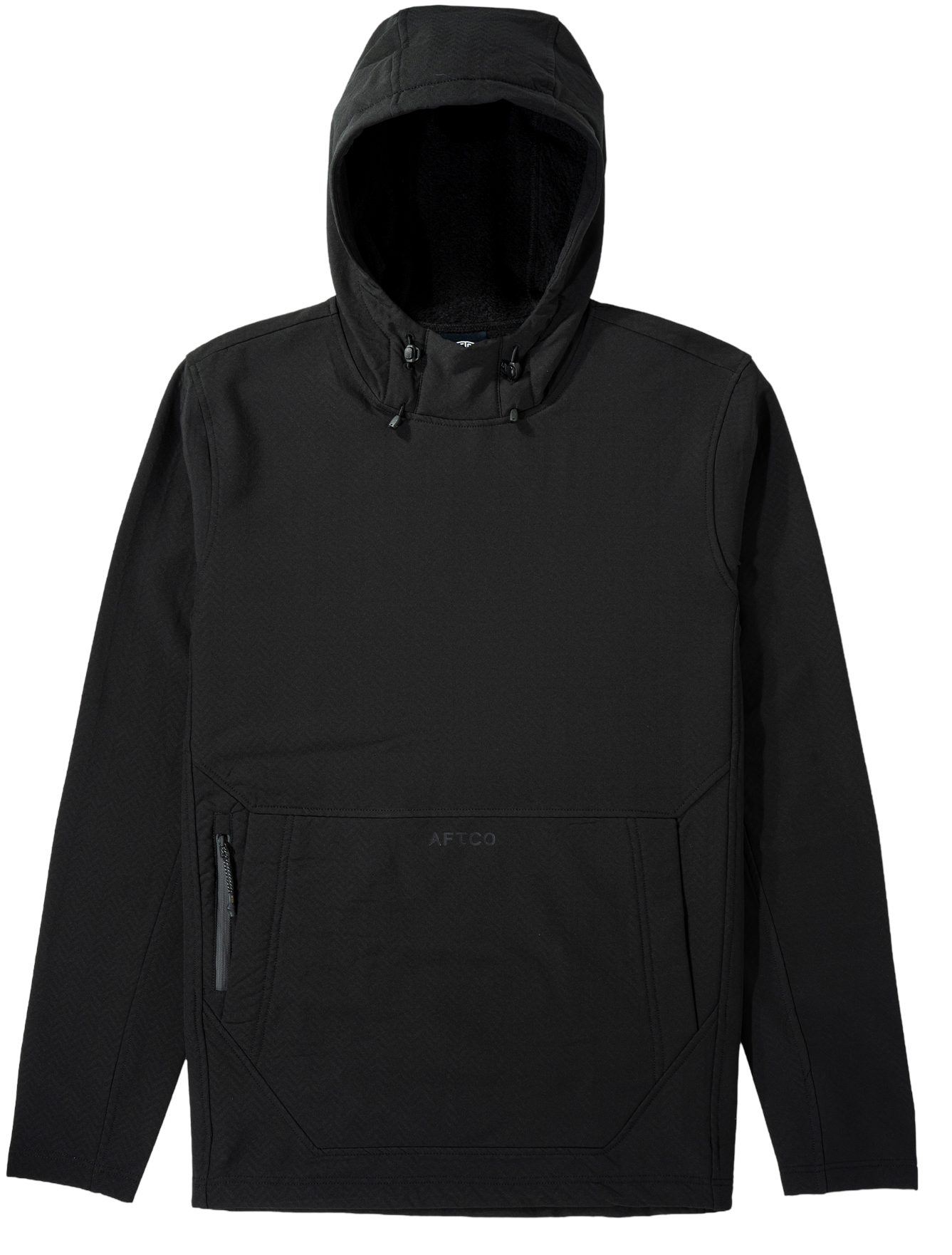 AFTCO AFTCO Overcast Hooded Sweatshirt - Black - $99.00 at Bass Pro Shops