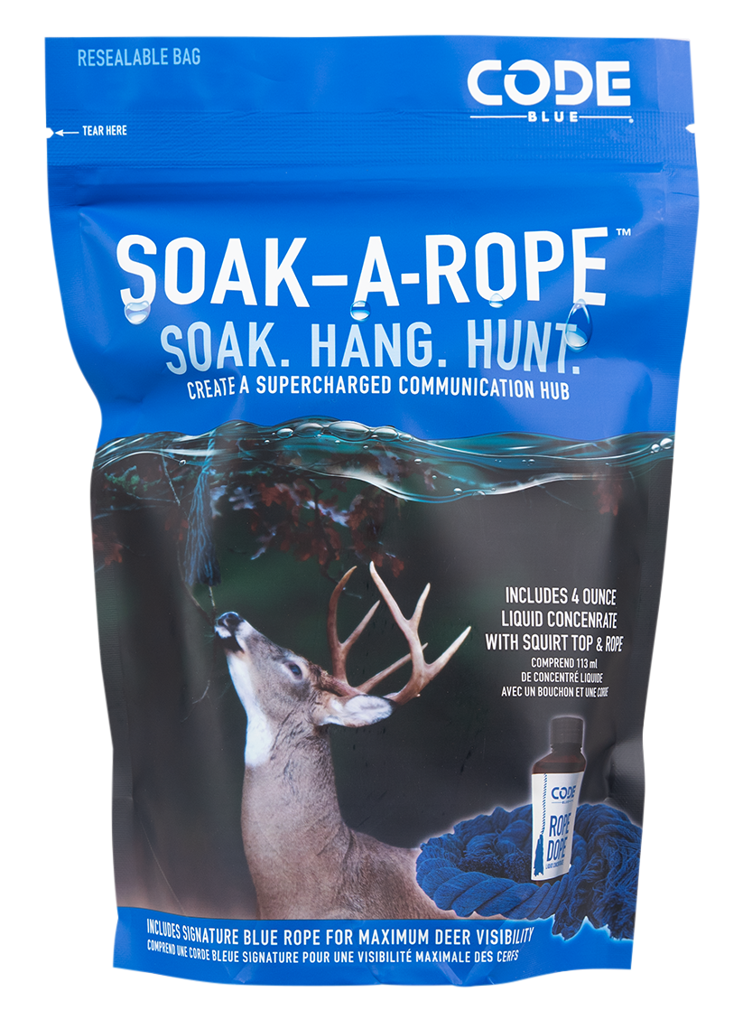 Image of Code Blue Soak-A-Rope Deer Attractant Kit
