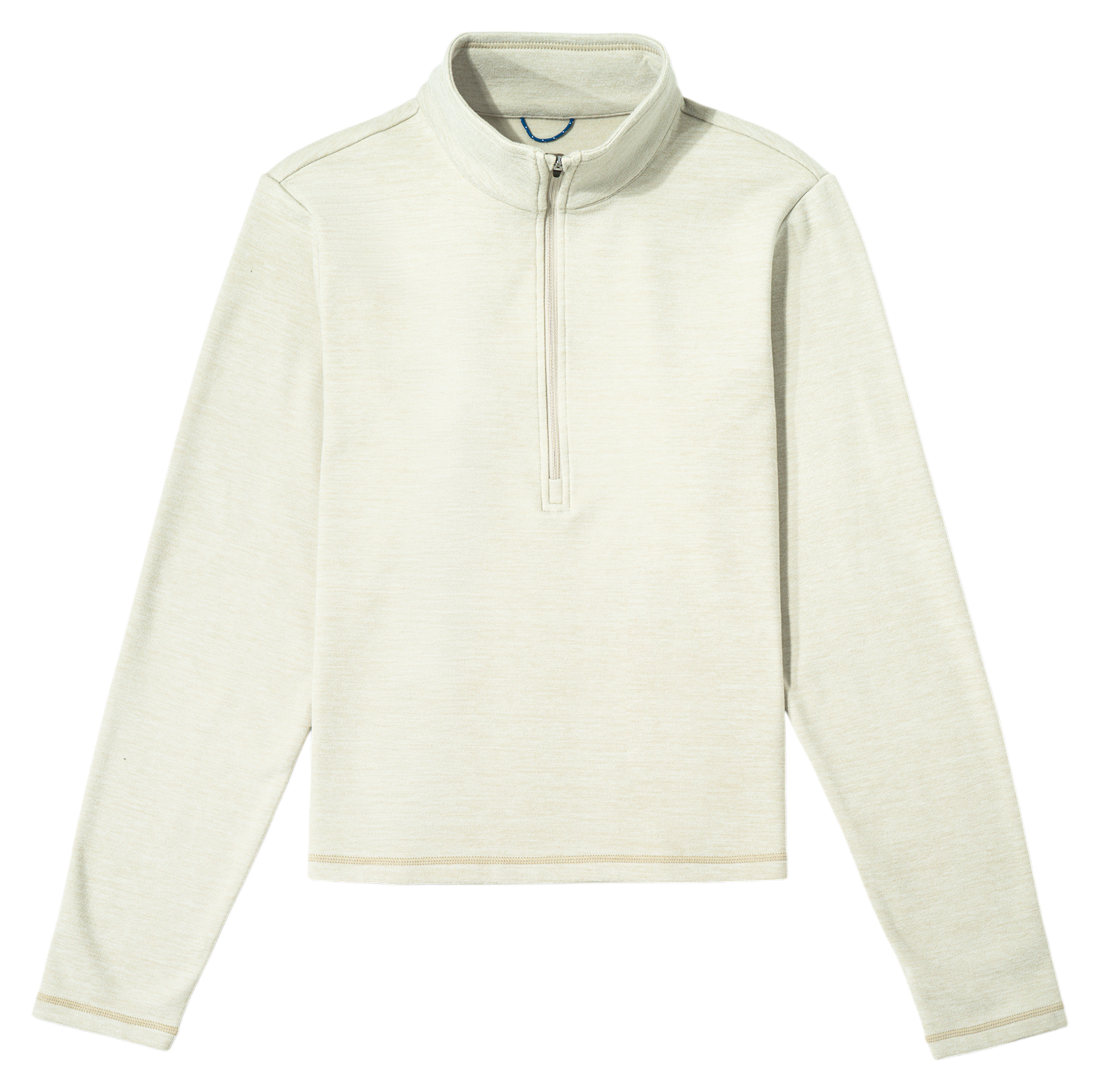 Image of AFTCO Coastal Layer Quarter-Zip Pullover - Pelican Heather