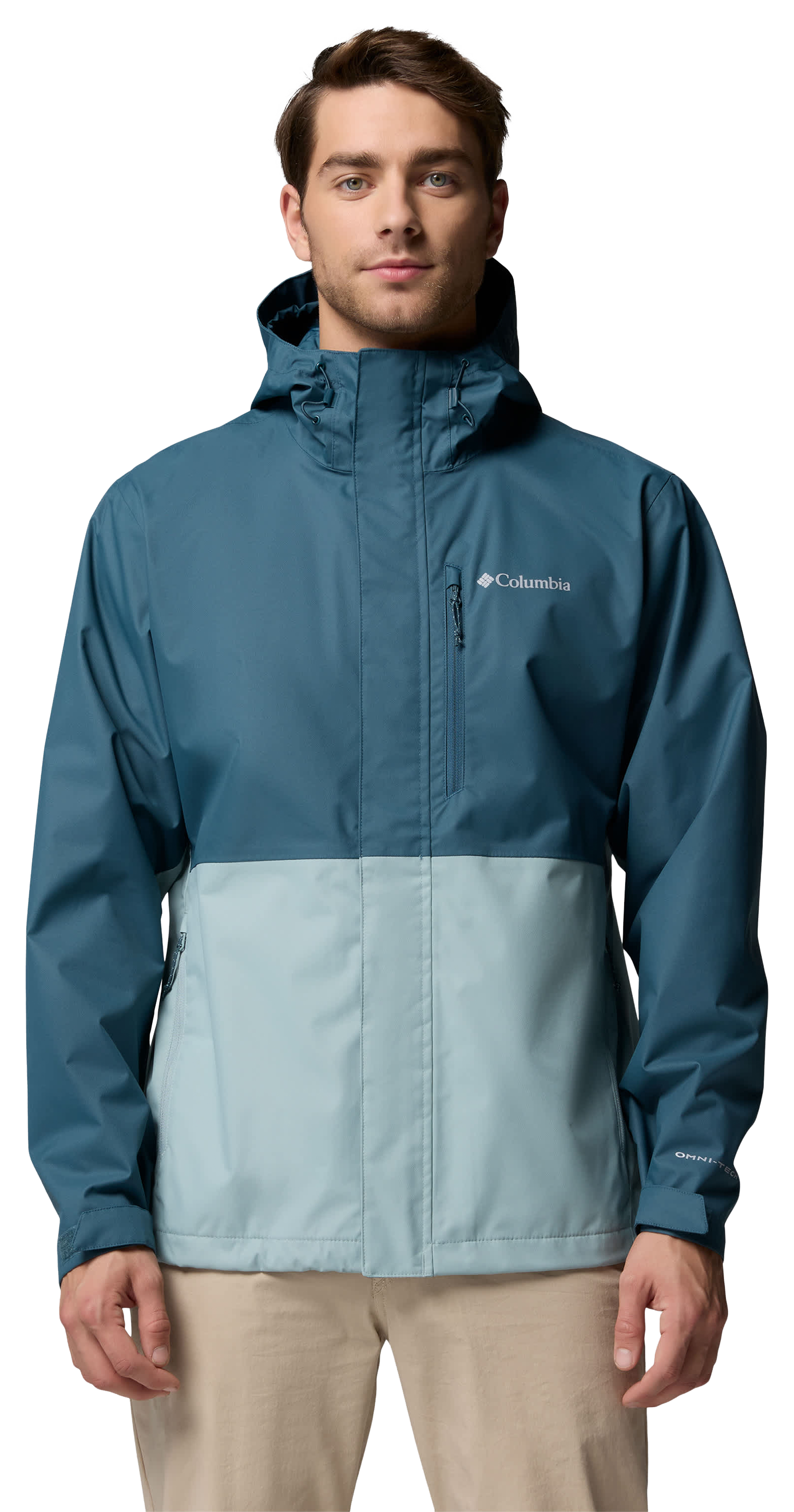 Image of Columbia Hikebound II Rain Jacket - Everblue/Crushed Blue