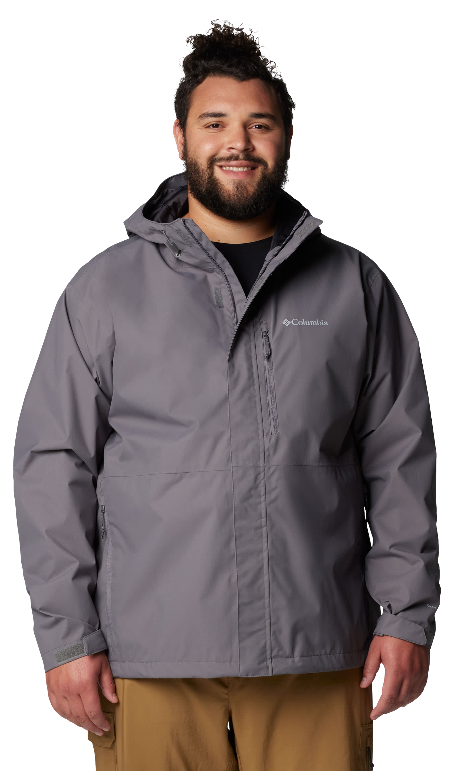 Image of Columbia Hikebound II Rain Jacket - City Grey