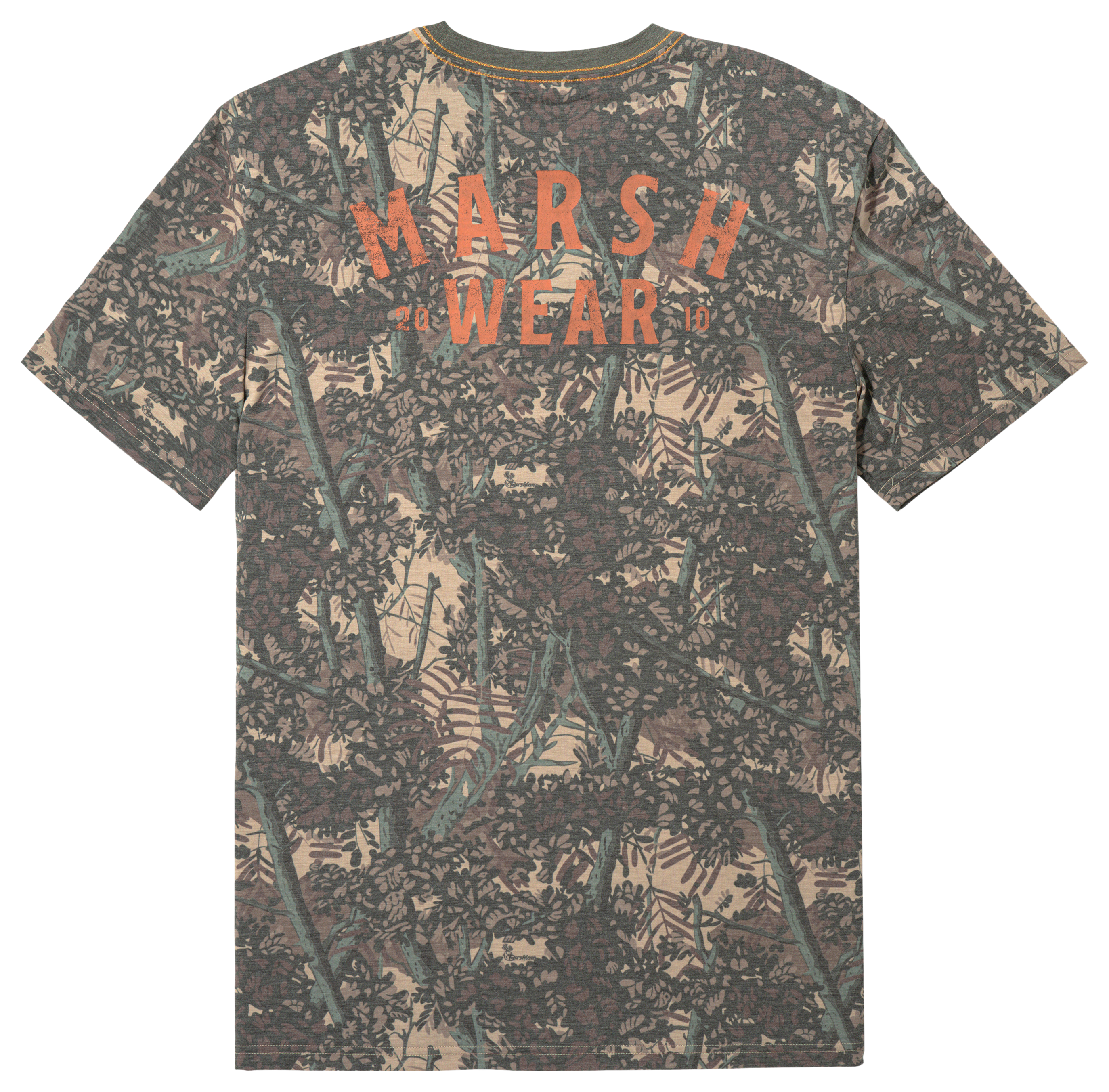 Marsh Wear Stackhouse Hagood Short-Sleeve Shirt - Bushlan Camo