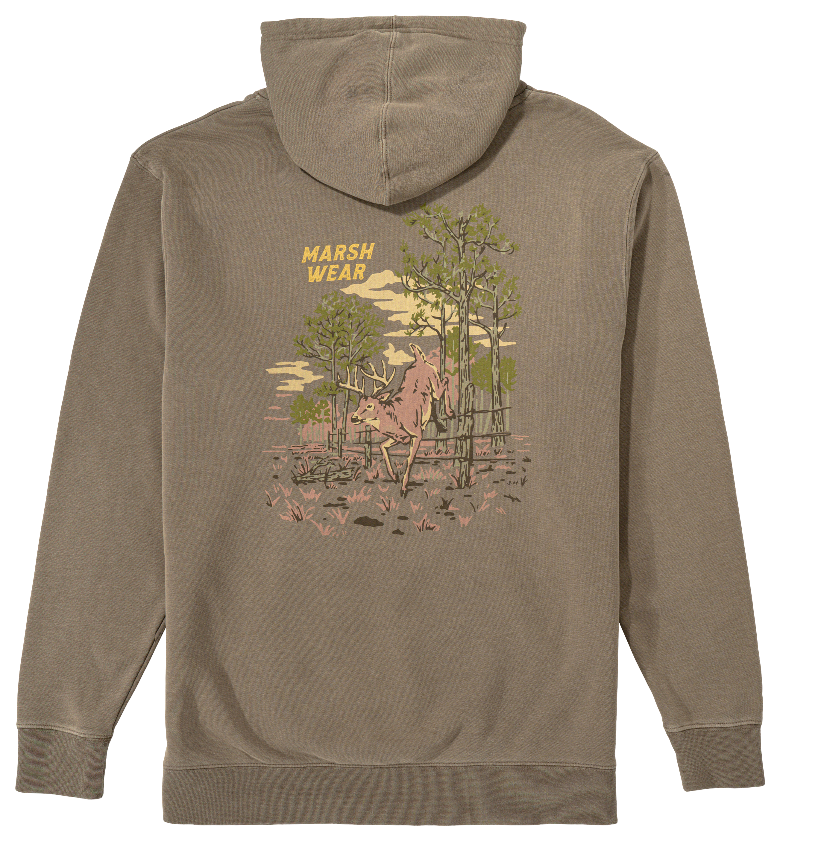 Marsh Wear Whitetail Hoodie - Clay