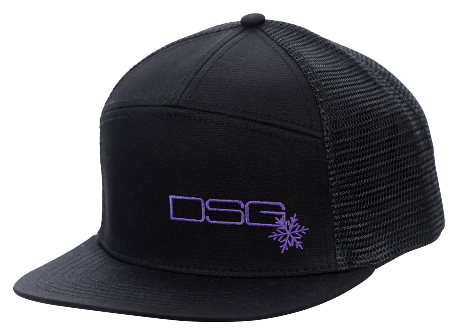 Image of DSG Outerwear Flat Brim Cap - Black