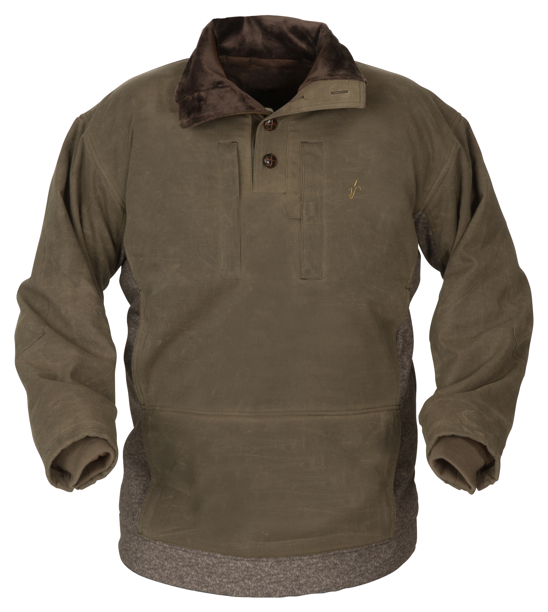 Image of Avery Heritage Waterfowl Sweater - Marsh Brown