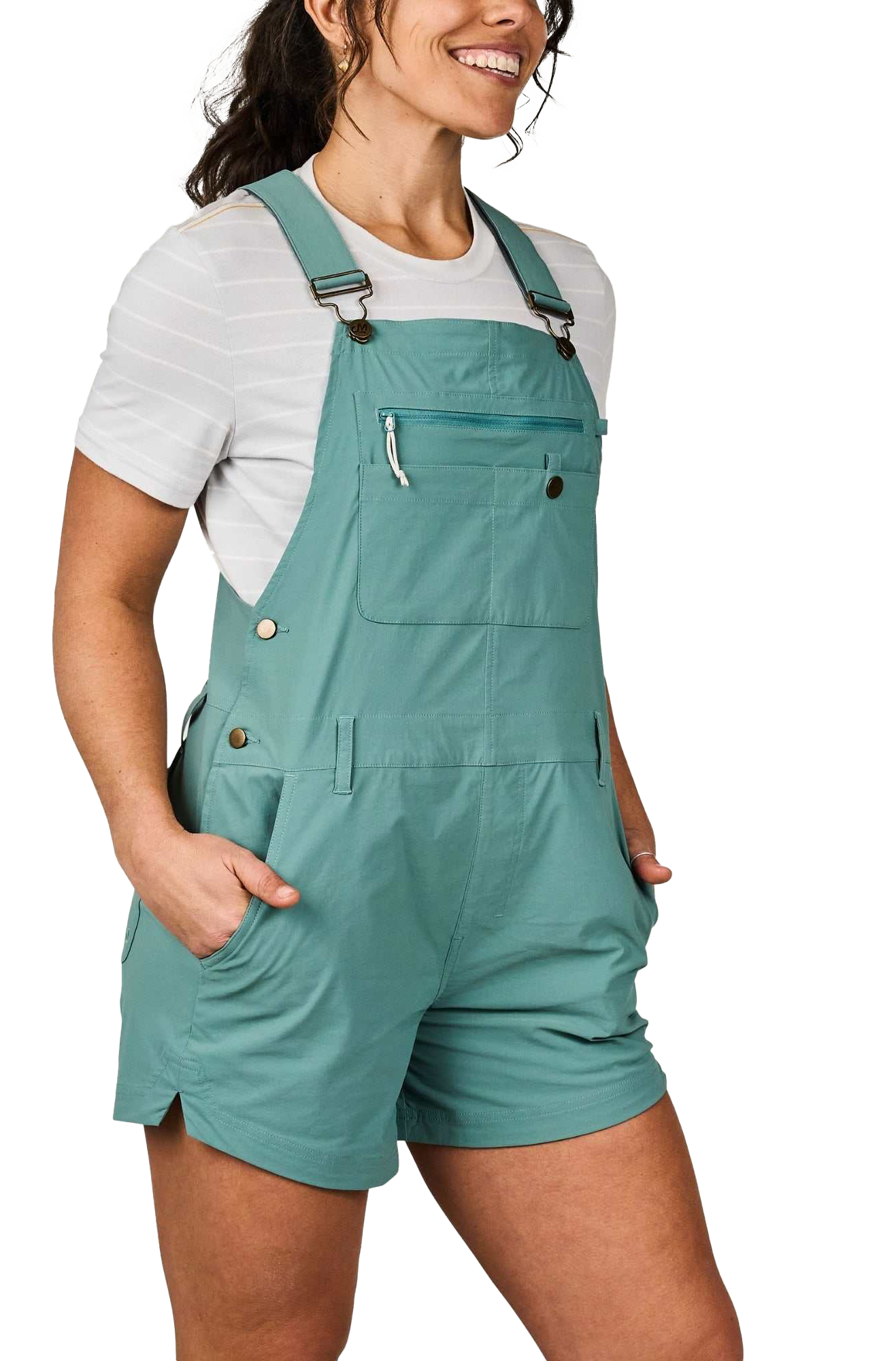 Image of Marsh Wear Escape Shortalls - Trellis