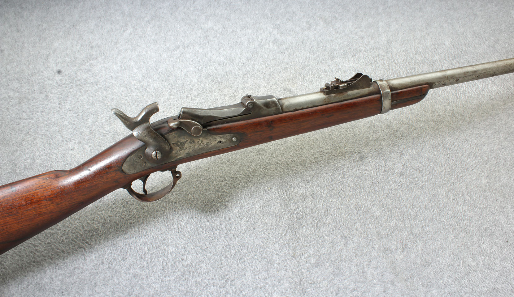 Springfield ~ Model 1878 Trapdoor Cut Down Rifle ~ .45-70 Gov't. - Bass Pro Shops