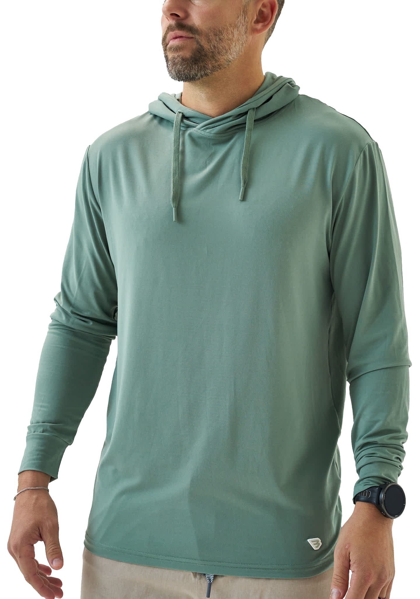 Image of BURLEBO Performance Hoodie - Sage