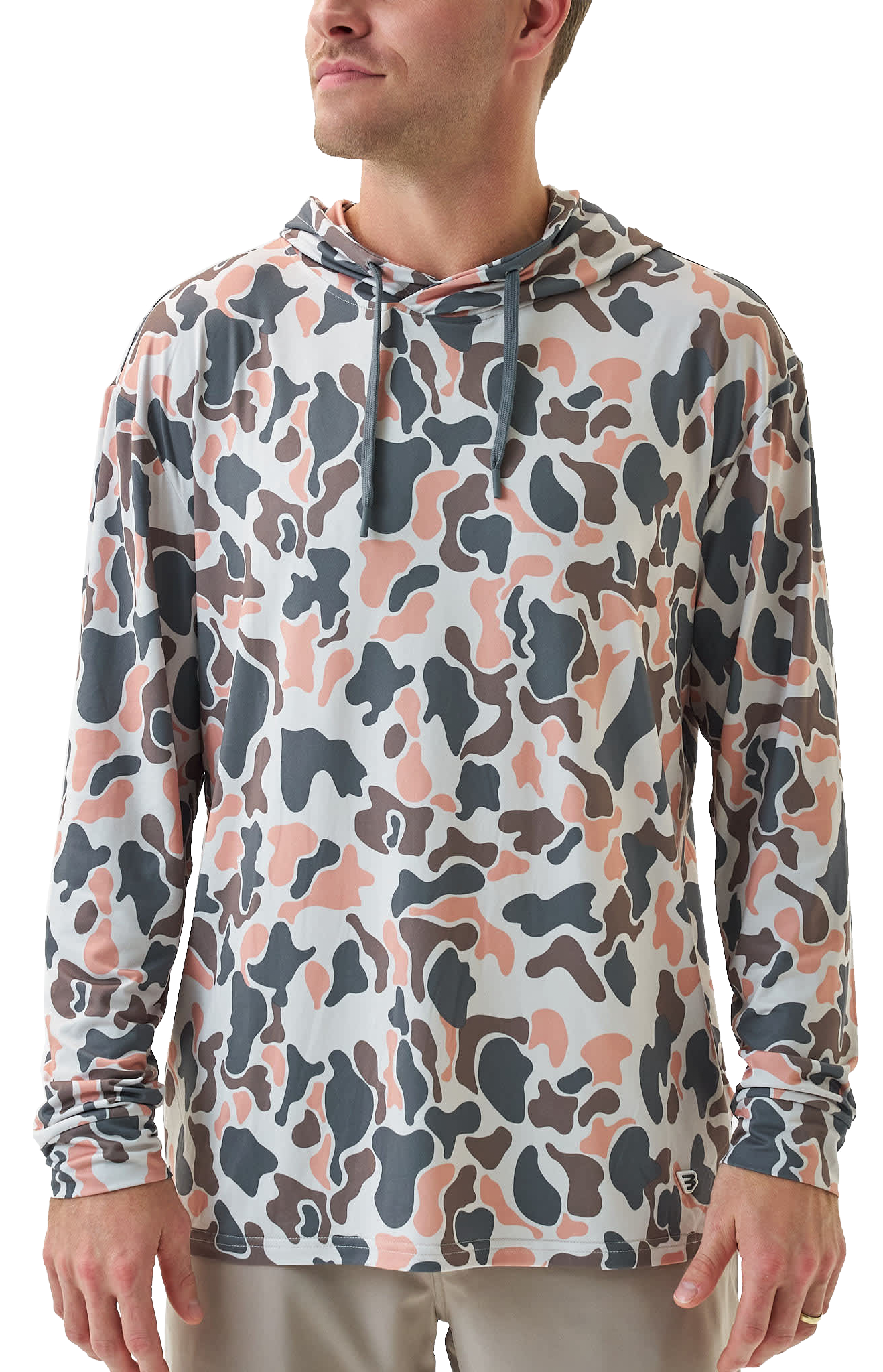 Image of BURLEBO Performance Hoodie - Vintage Camo