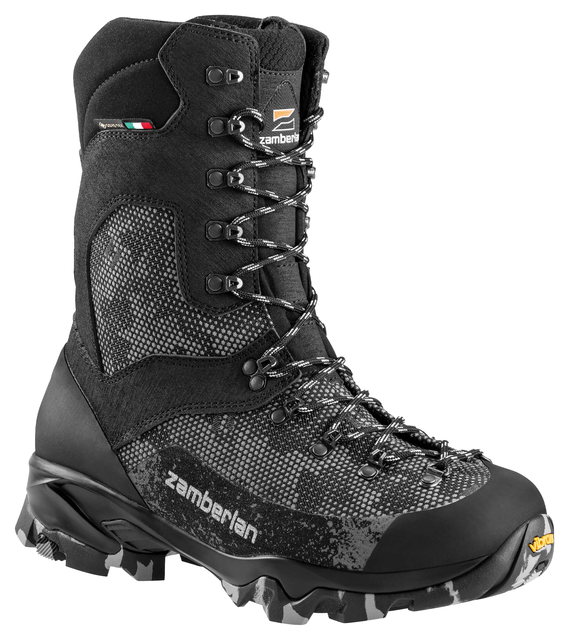 Image of Zamberlan Adak 10 GTX RR Waterproof Hunting Boots for Men - Shark Camo