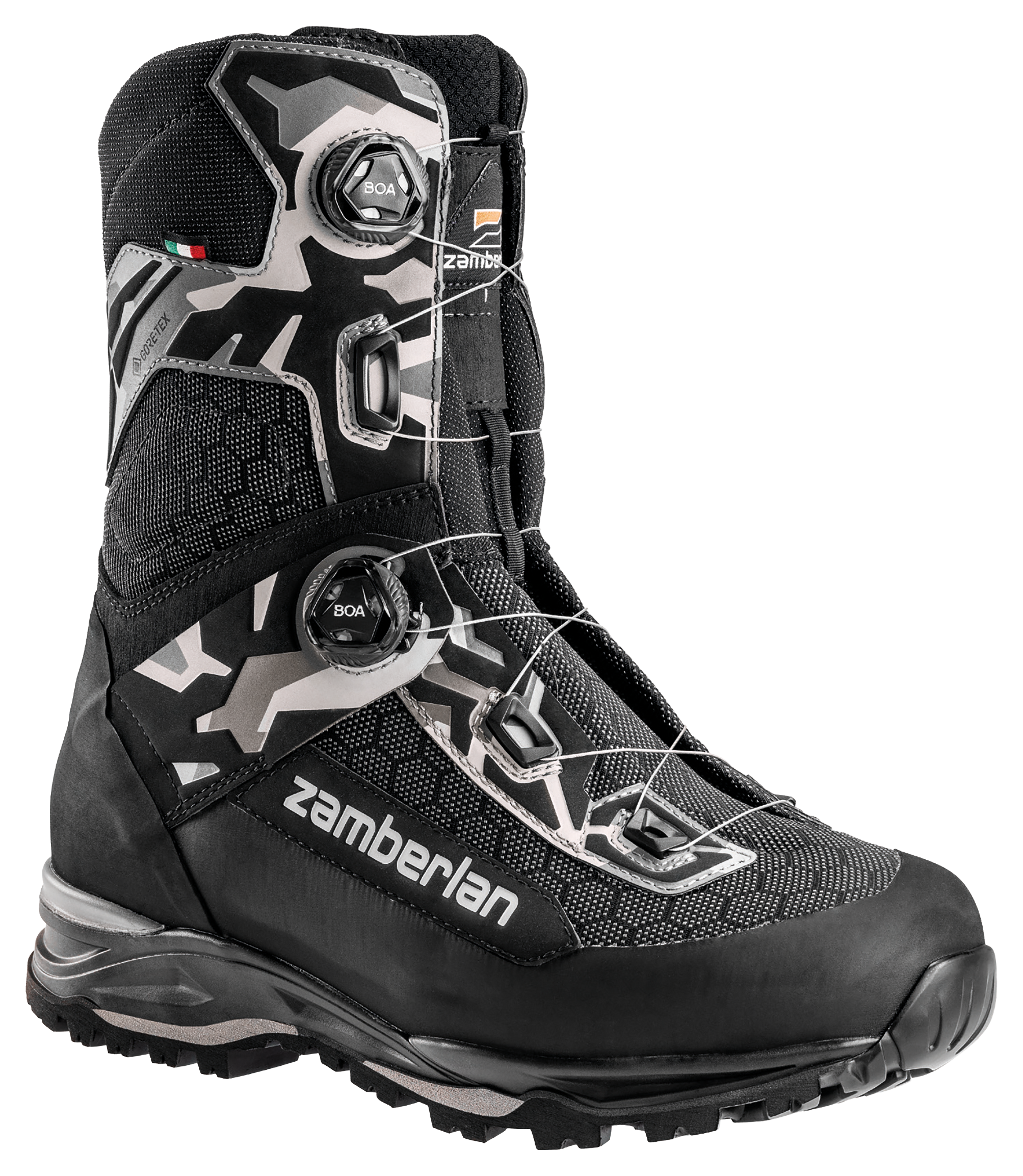 Image of Zamberlan ULL GTX RR BOA Insulated Waterproof Hunting Boots for Men - Black