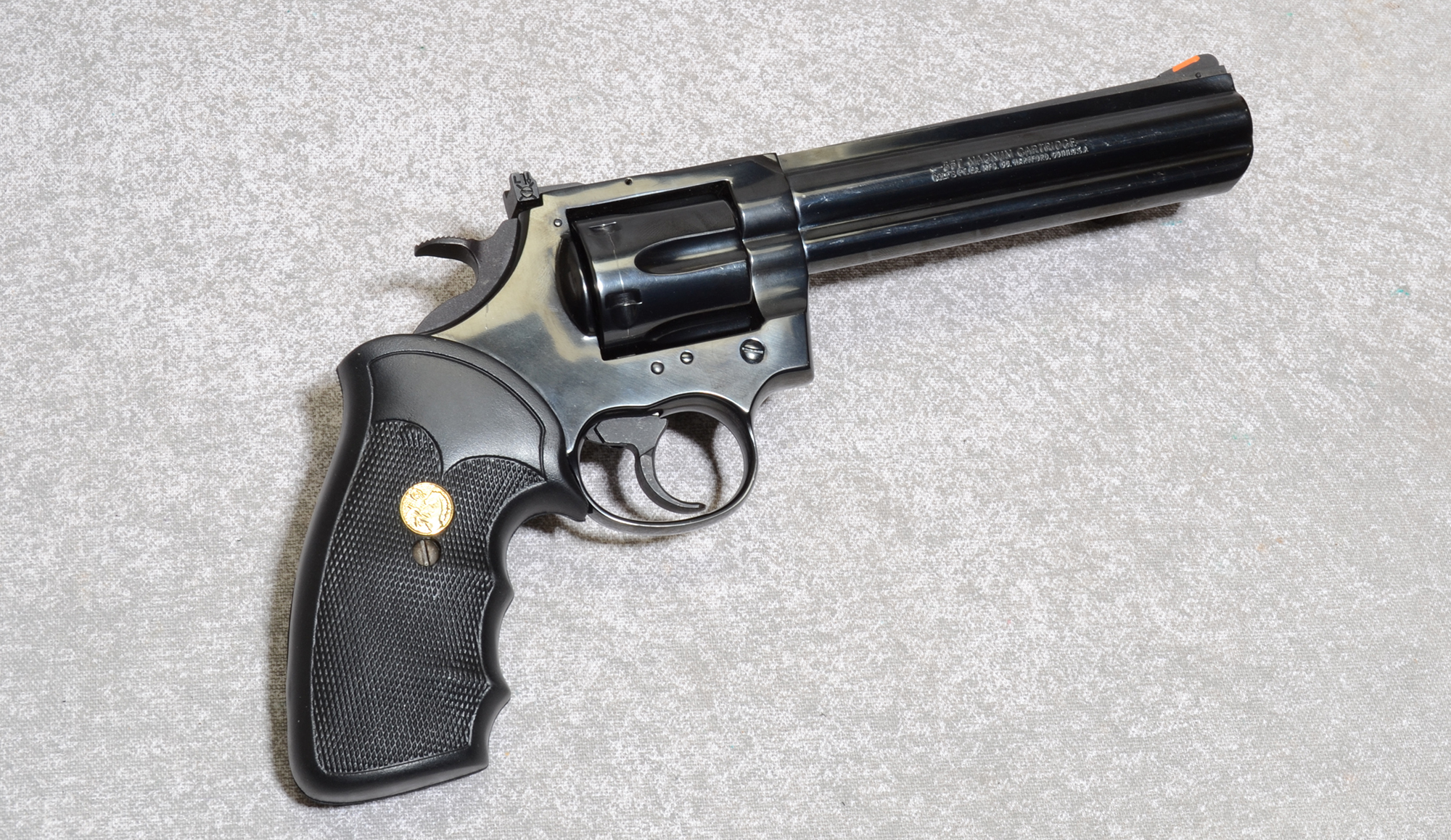 Colt king Cobra Revolver, .357 Magnum, 6 Inch Barrel, 3 lbs. - Bass Pro Shops