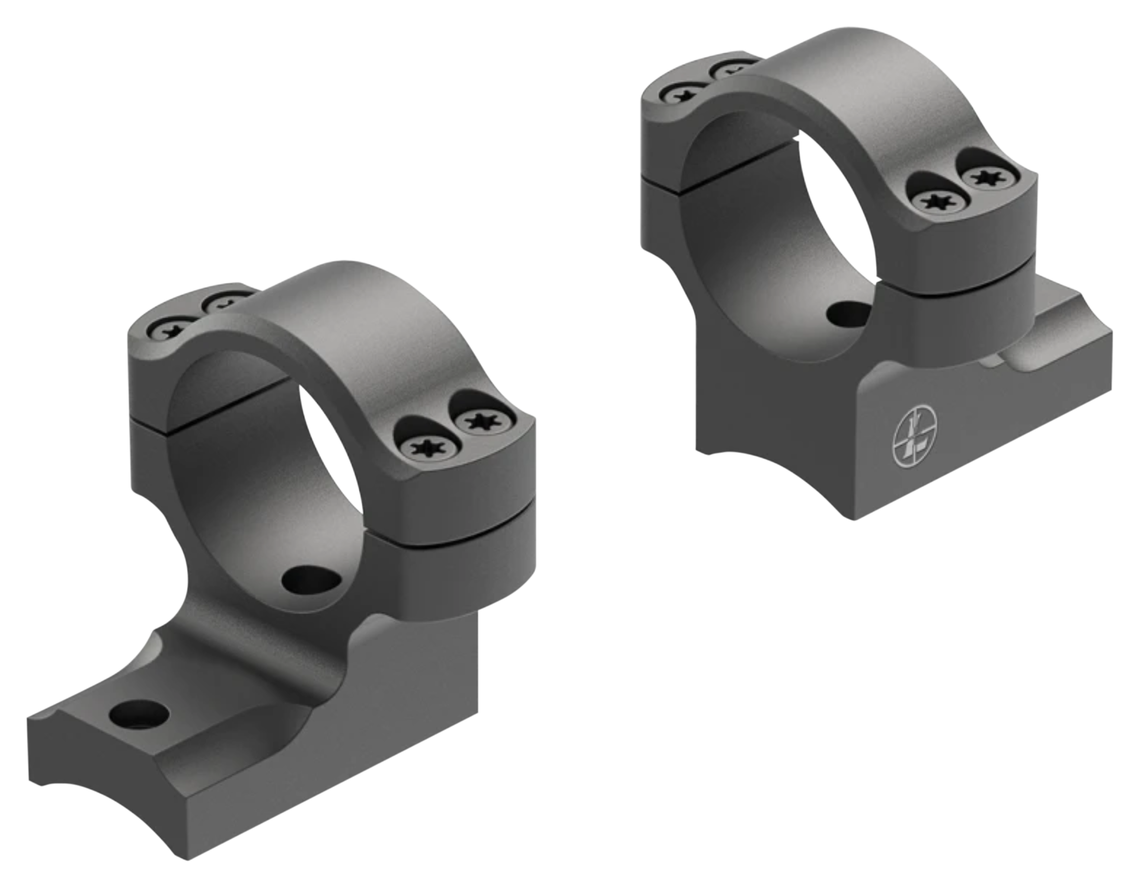 Image of Leupold BackCountry Adaptable Scope Rings - Medium - 1'' - Savage 10/110 Round Receiver