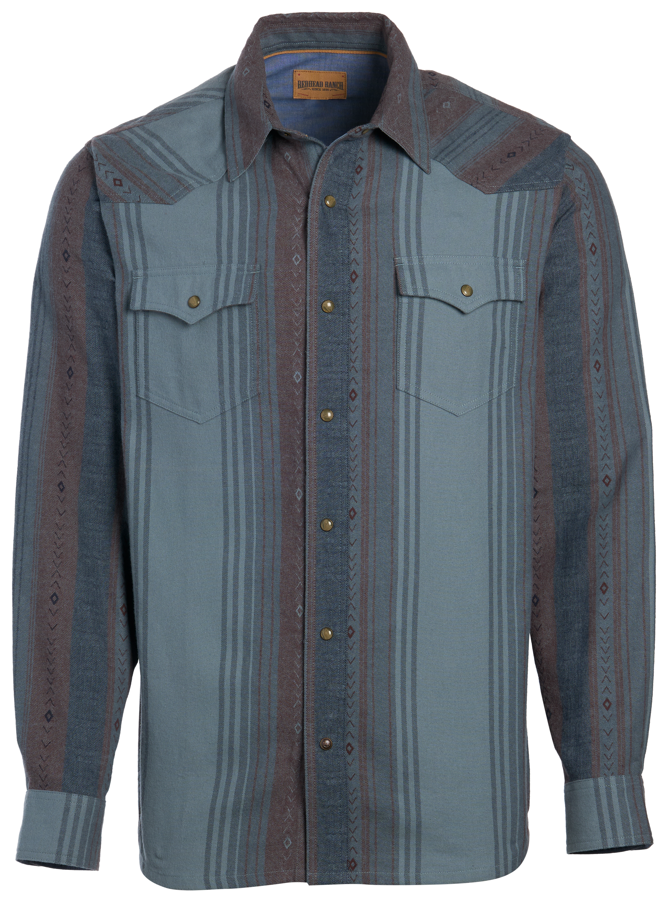 Image of RedHead Ranch Bodie Button-Down Serape - Trooper