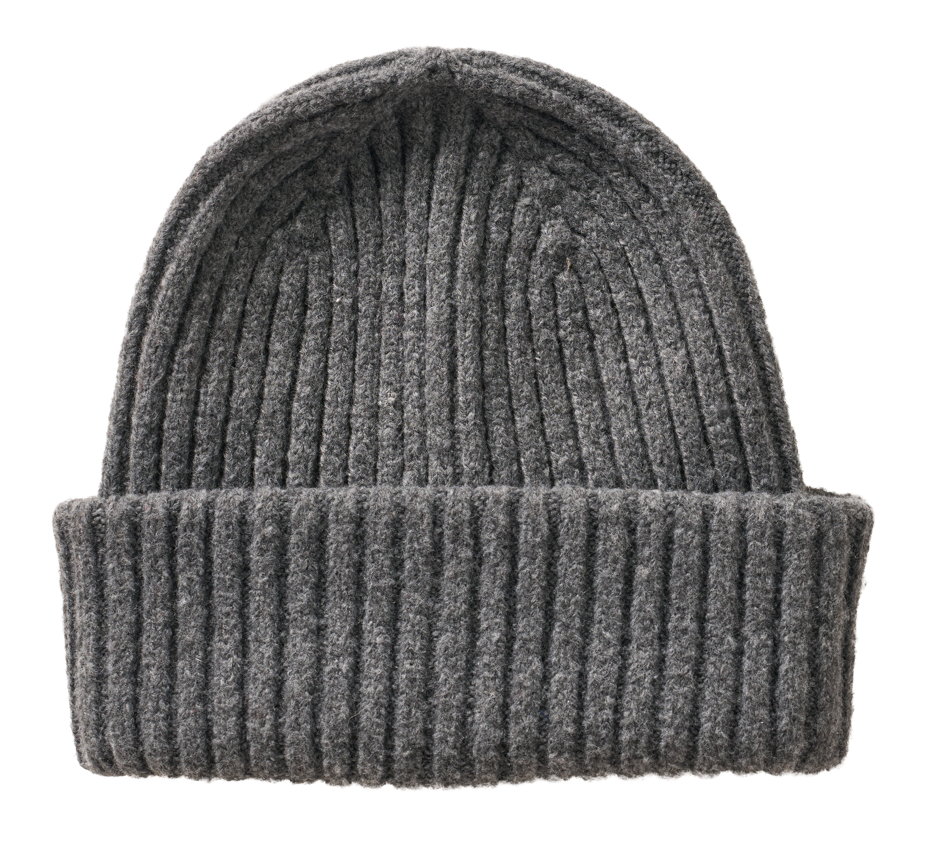 Image of Natural Reflections Knit Cuffed Beanie - Gray