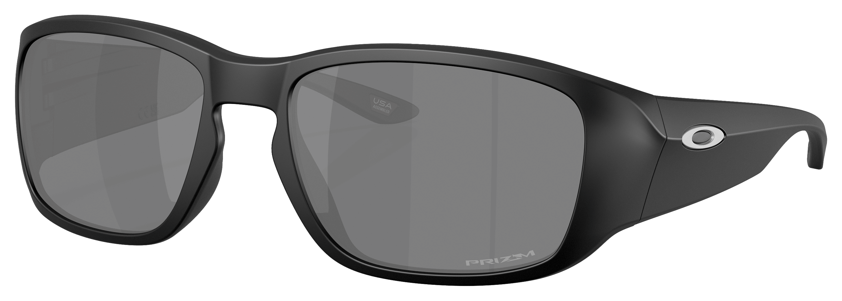 Image of Oakley Tourniquet OO9521 Prizm Grey Mirror Sunglasses - Matte Black/Prizm Black Mirror - Medium