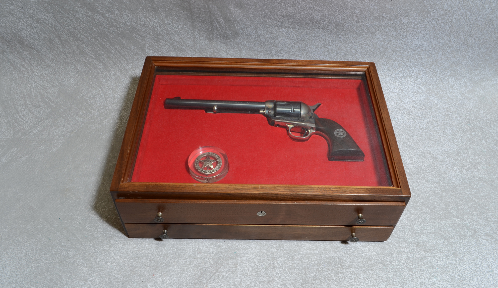 Image of "Colt Single Action Texas Ranger Commemorative Revolver, .45 Caliber, 7.5"" Barrel, 2.5 lbs."
