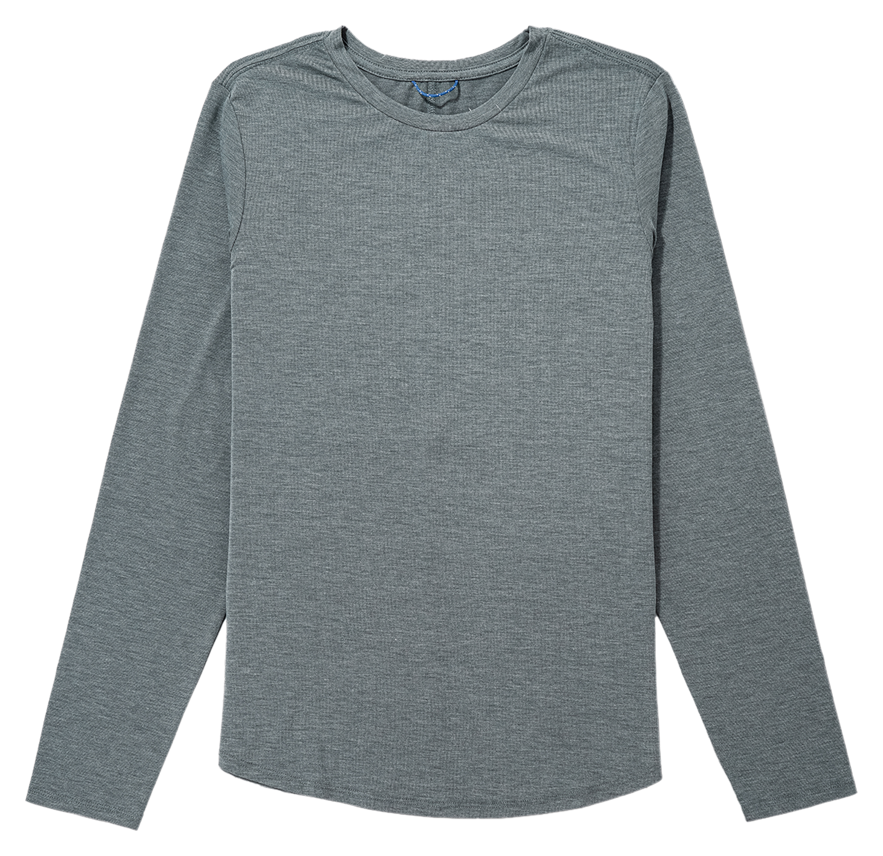 Image of AFTCO Ocean Bound Long-Sleeve Performance Shirt - Charcoal Heather