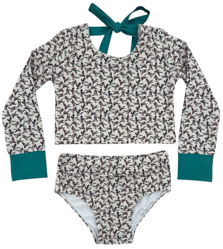Velvet Fawn Georgia Rash Guard 2-Piece Swimsuit for Babies