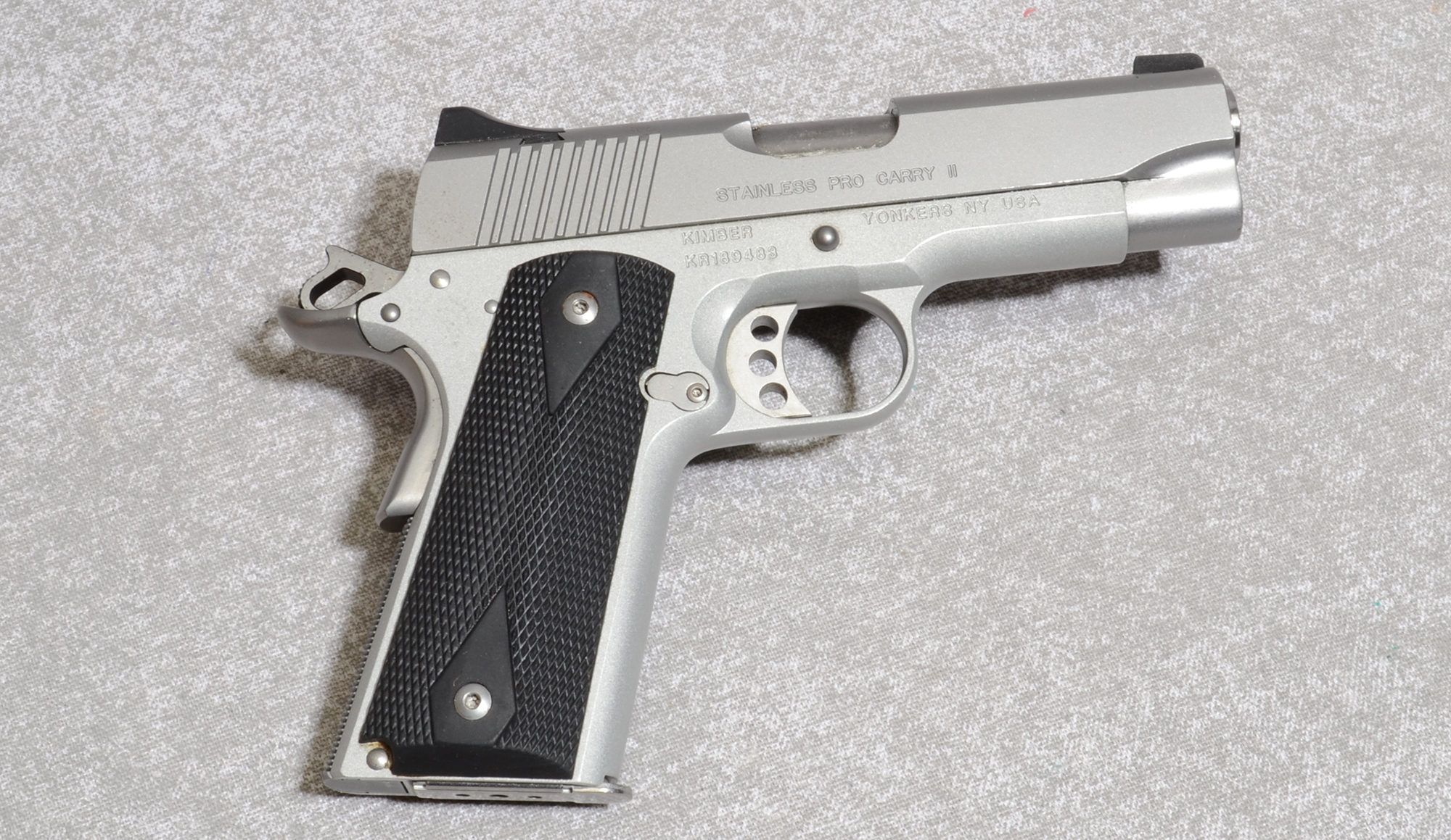 Kimber Stainless Pro Carry II Pistol, .45 ACP, 4" Barrel, 2 lbs. - Bass Pro Shops