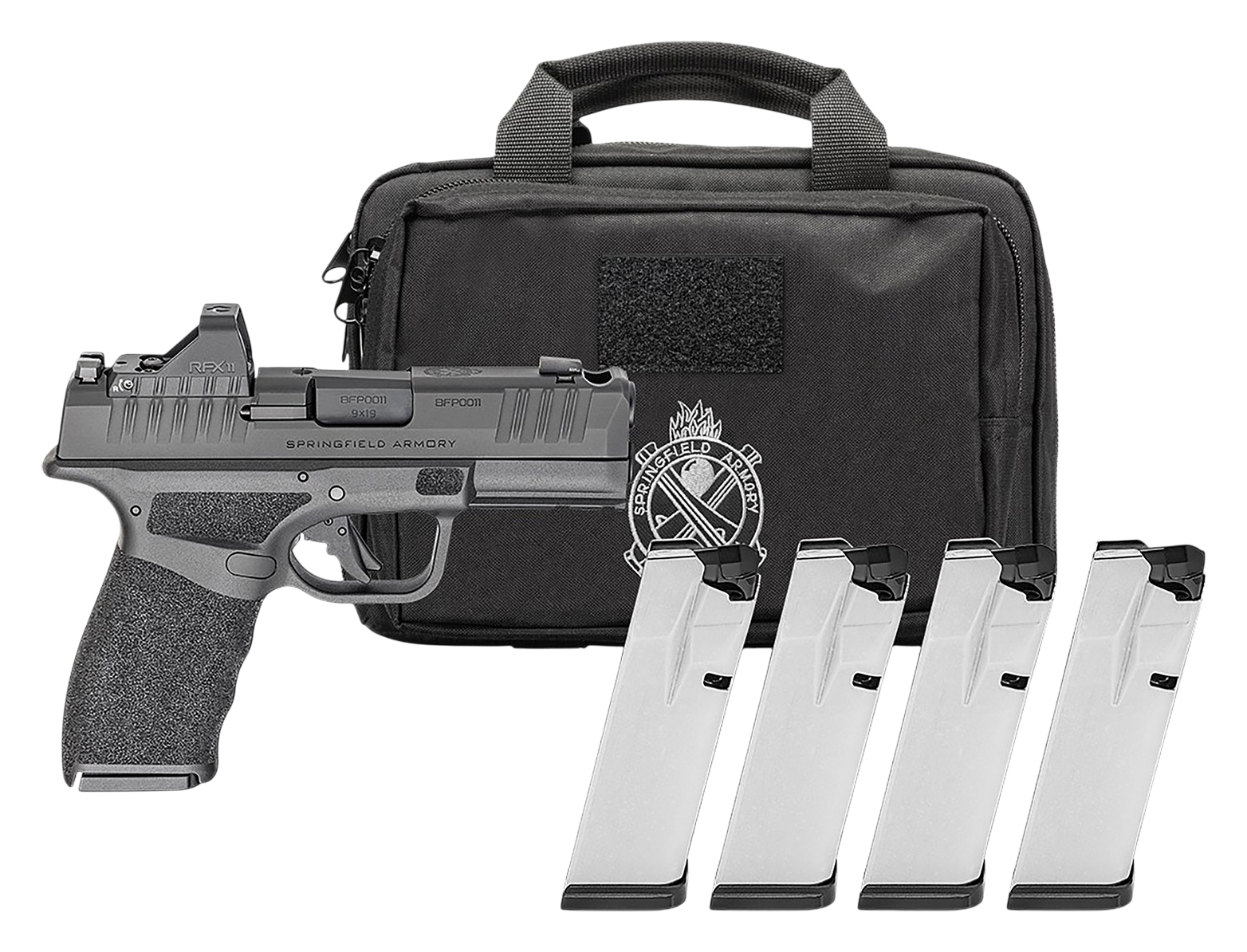 Image of Springfield Armory Hellcat Pro Comp OSP Semi-Auto Pistol with Gear Pac - 10 Rounds - California Compliant