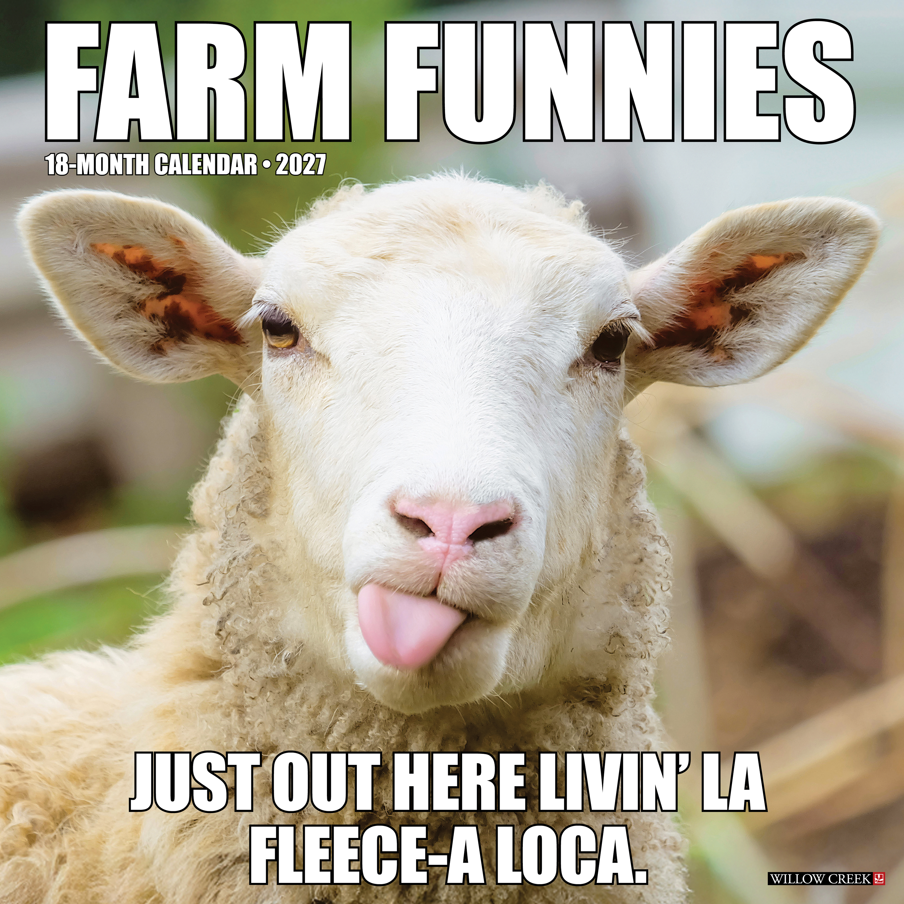 Willow Creek Press Willow Creek Press 2027 Farm Funnies 18-Month Wall Calendar - $17.99 at Bass Pro Shops