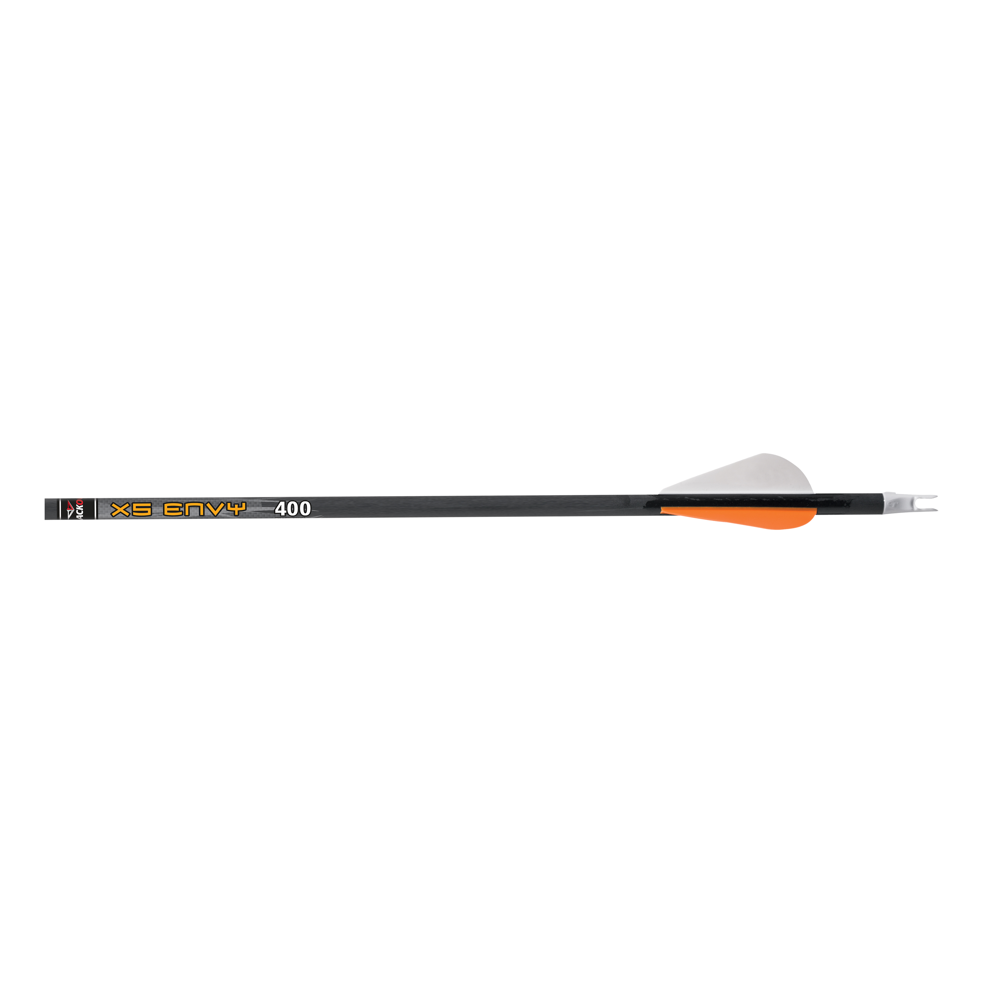 Image of BlackOut X5 Envy Carbon Arrows with 2'' Vanes - 600 Shaft - 1/2 Dozen