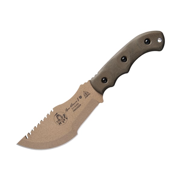 TOPS Knives Tom Brown Tracker Fixed-Blade Knife - Coyote Tan