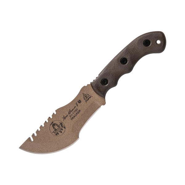 TOPS Knives Tom Brown Tracker 2 Fixed-Blade Knife - Coyote Tan
