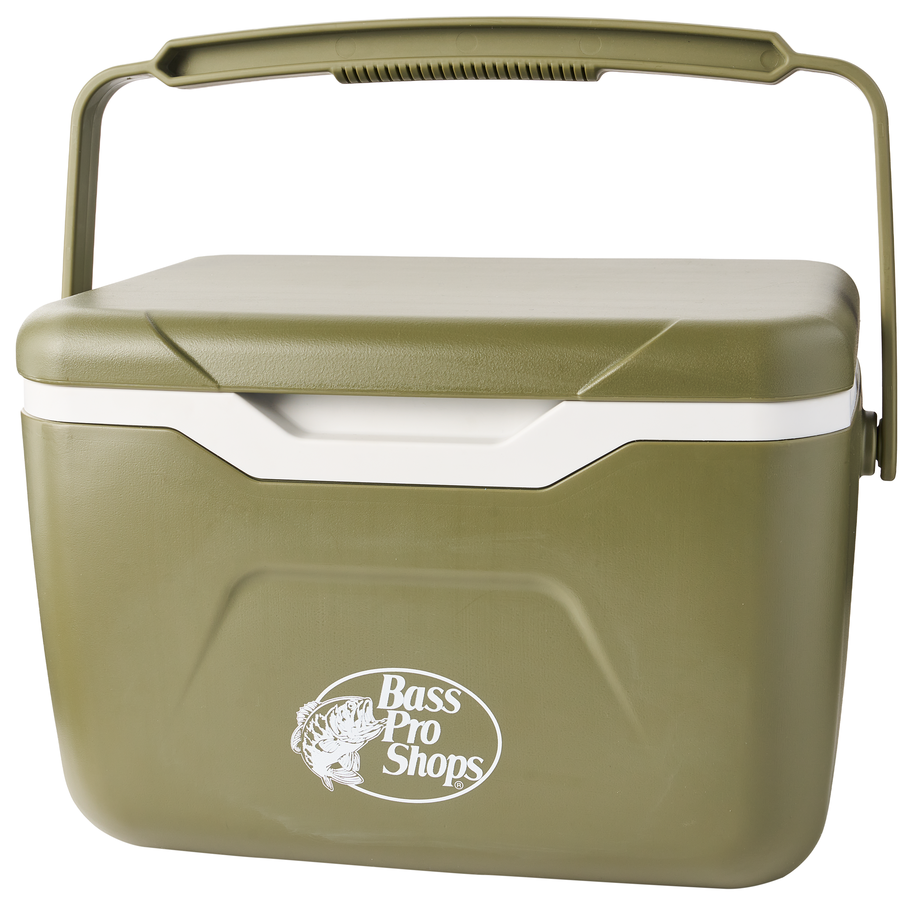 Image of Bass Pro Shops 11-Qt. Hard-Sided Cooler - Burnt Olive