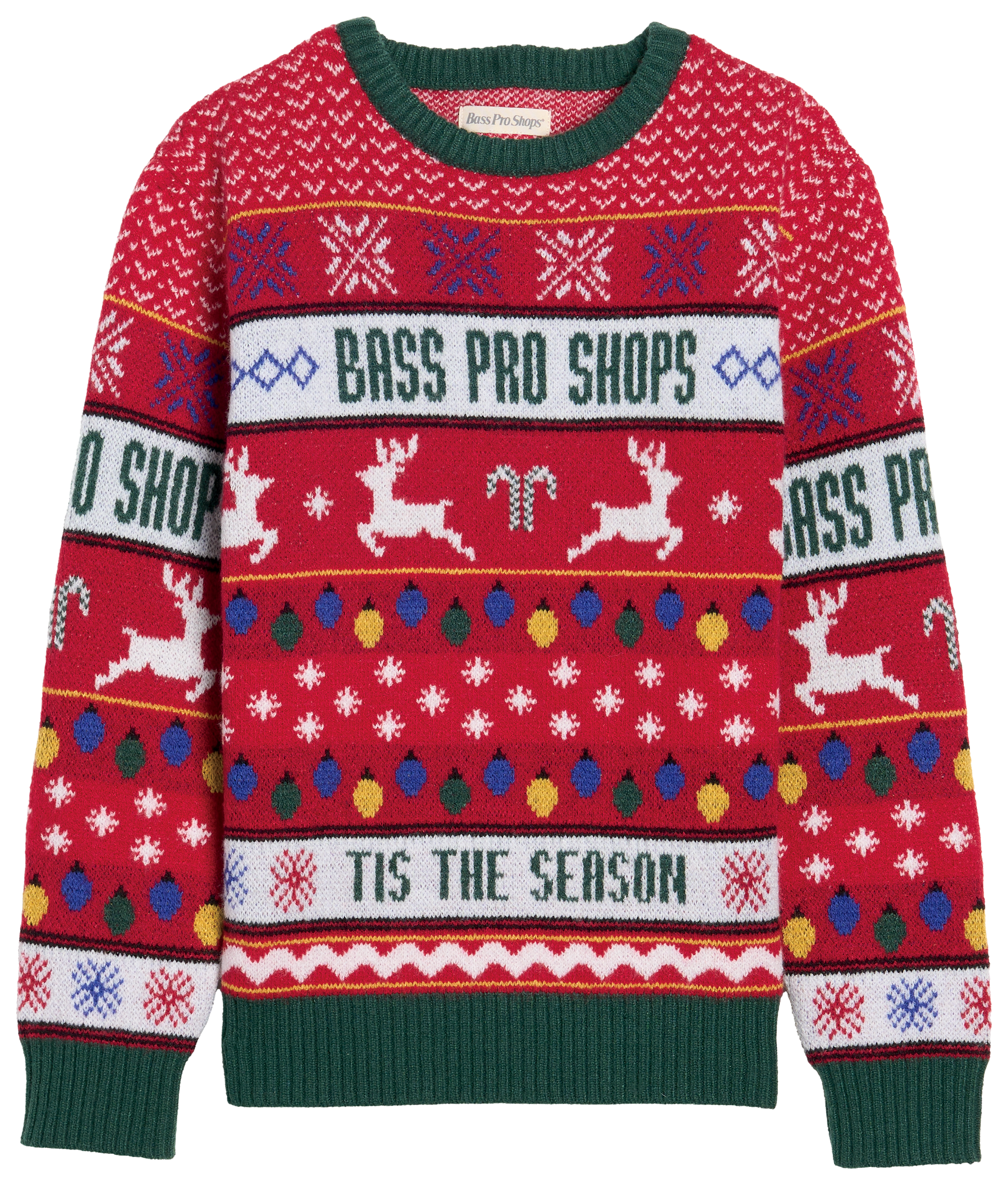 Bass Pro Shops Holiday Sweater for Kids - Red