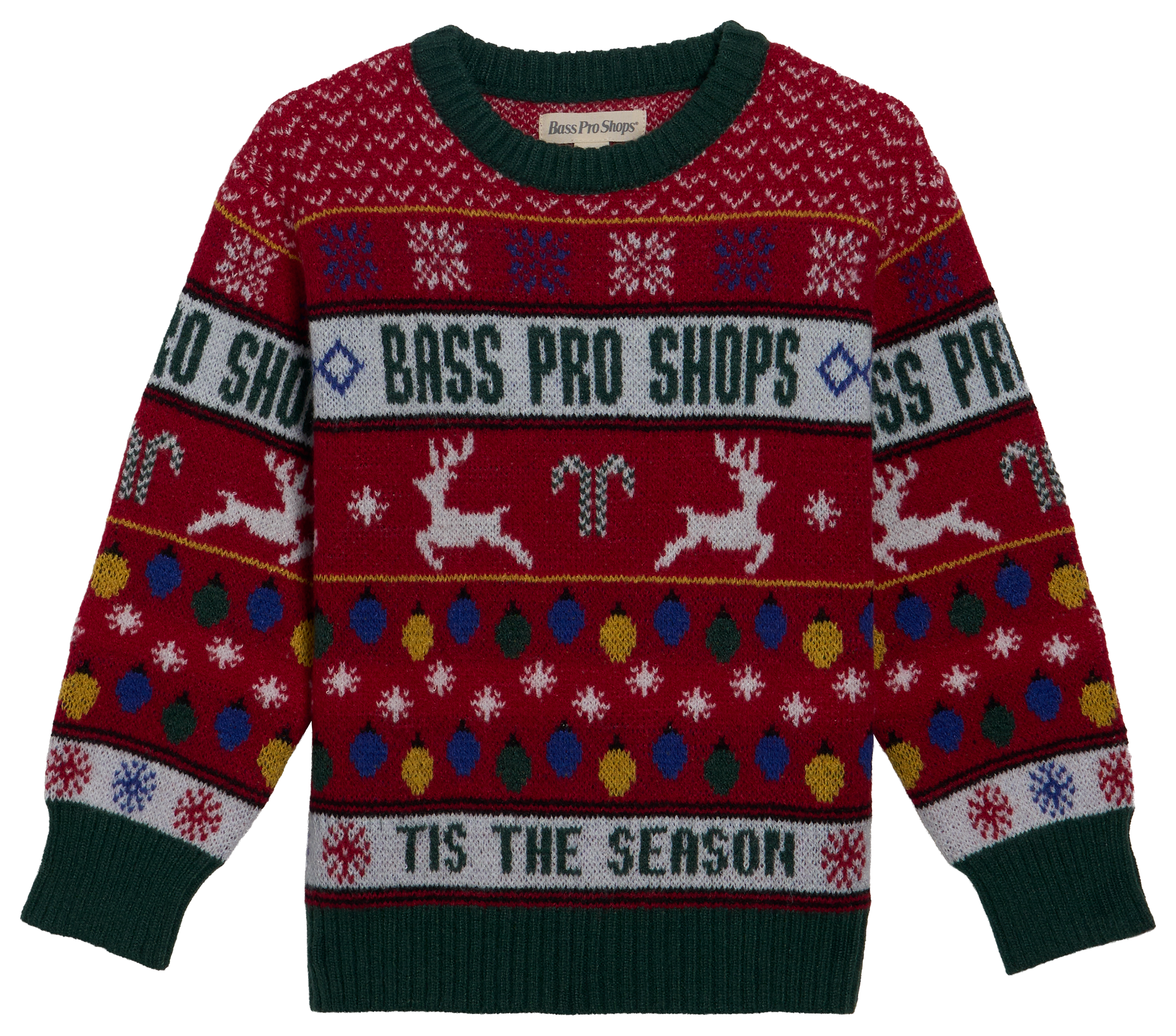 Bass Pro Shops Holiday Sweater for Toddlers - Red