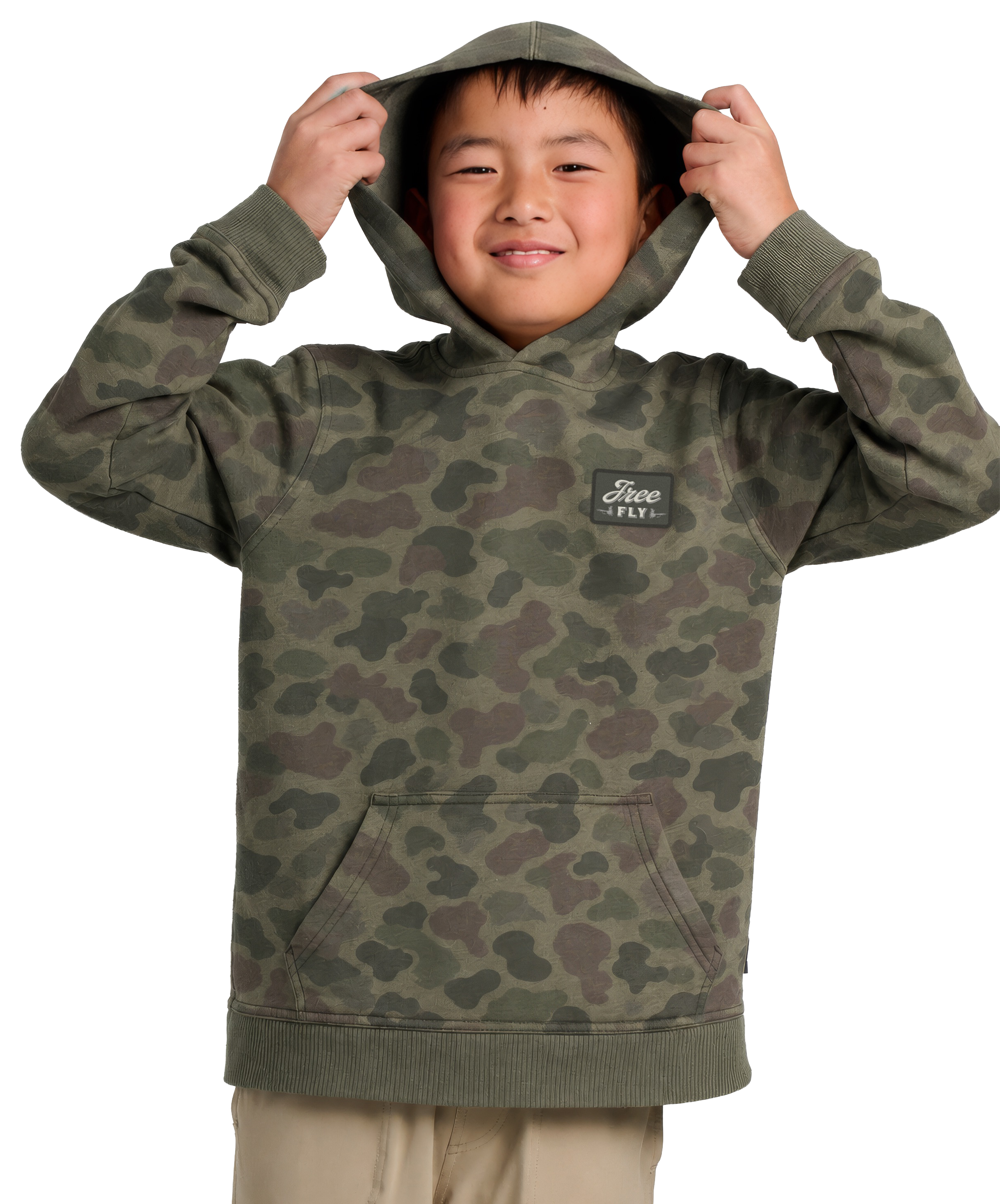Free Fly Camo Outfitters Fleece Hoodie for Kids