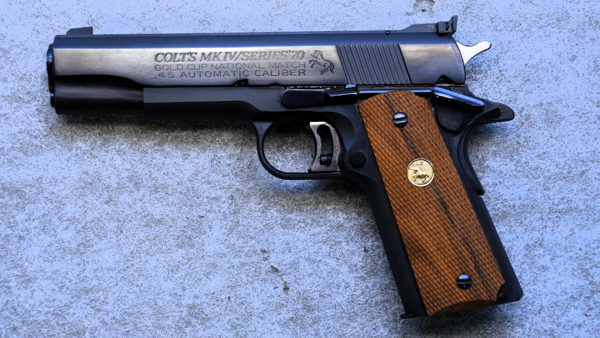 Image of Colt ~ Mk IV Series '70 Gold Cup National Match ~ .45 Auto