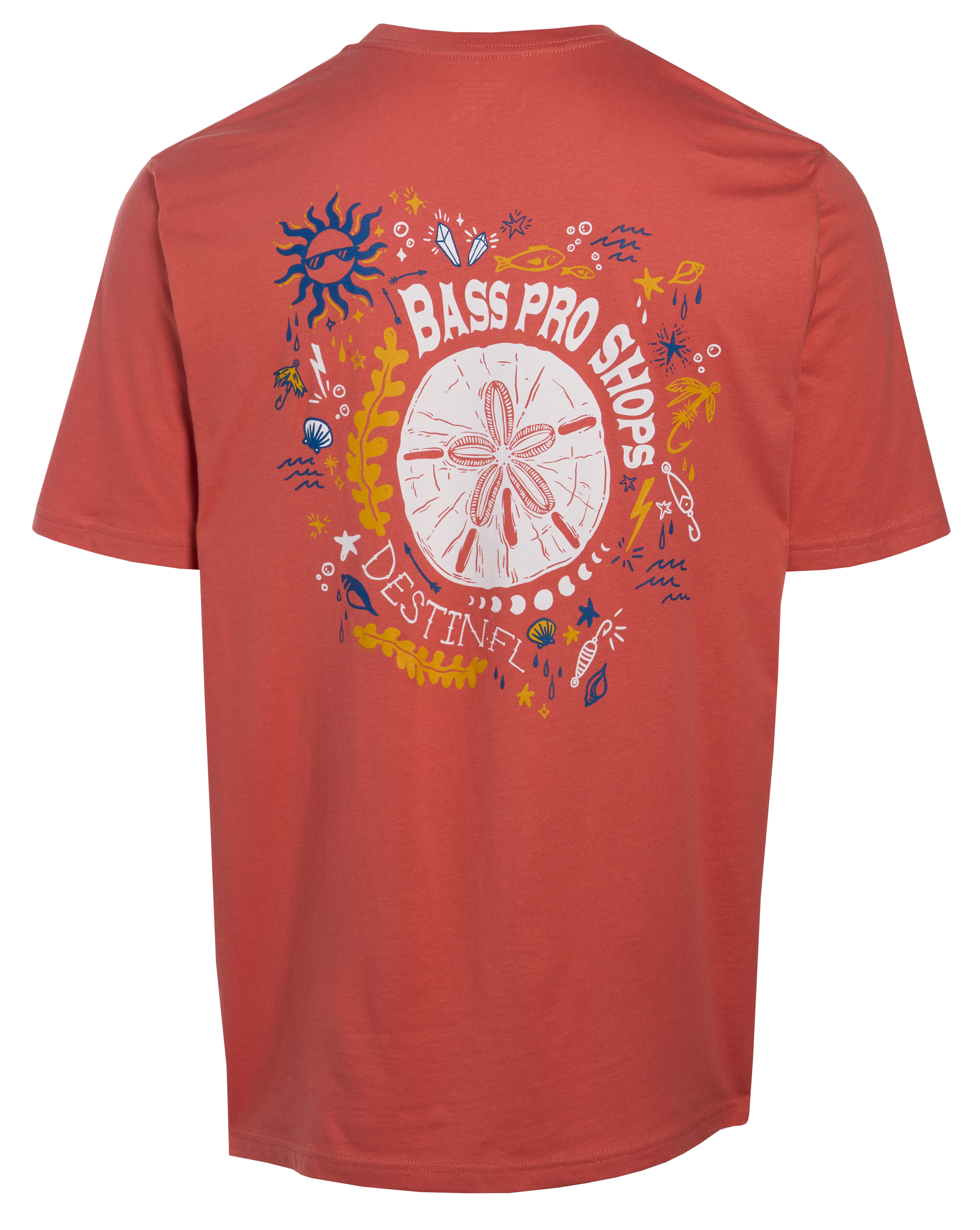 Image of Bass Pro Shops Destin Sand Dollar Short-Sleeve T-Shirt - Apricot