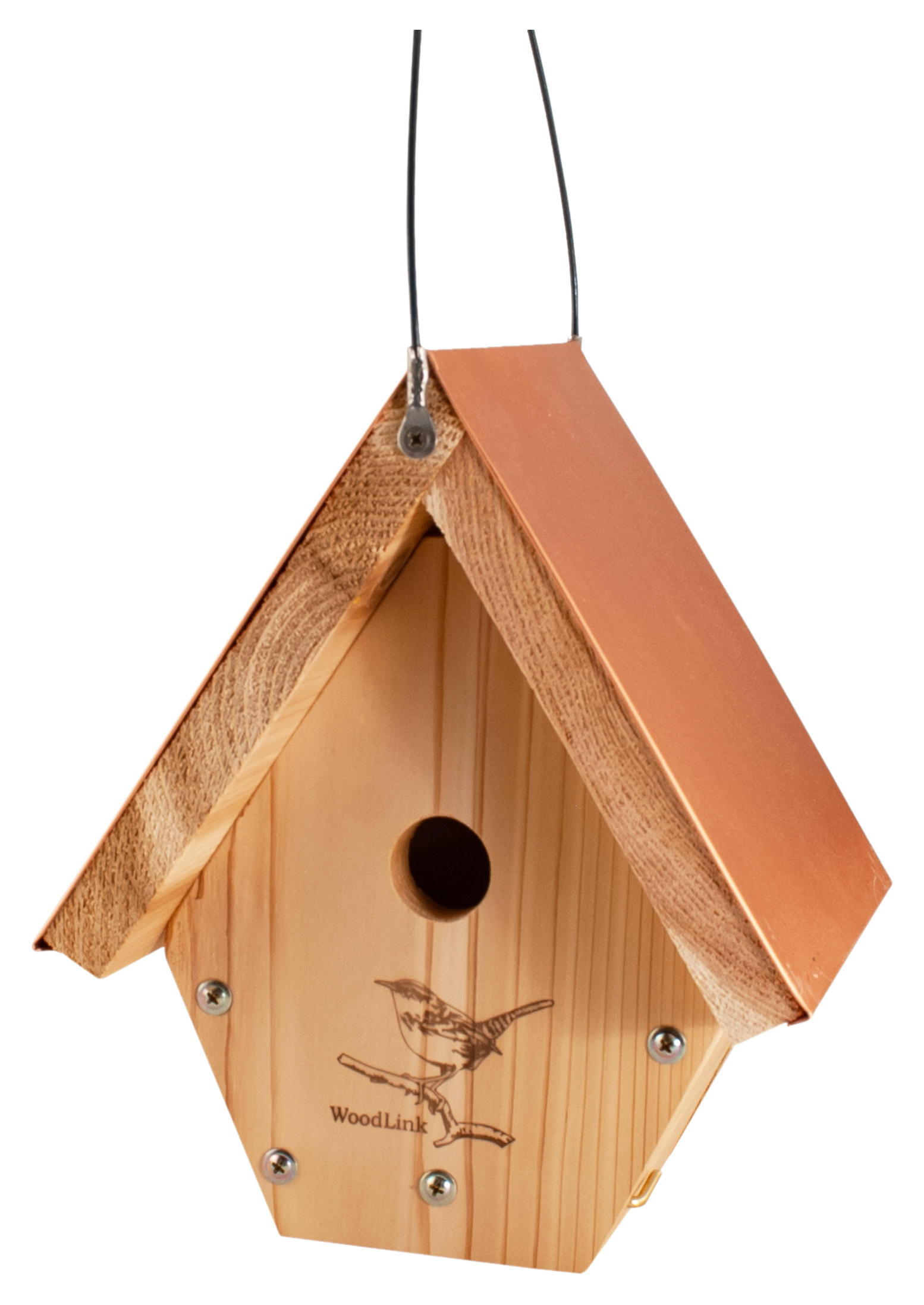 WoodLink WoodLink Coppertop Hanging Wren Bird House - $51.99 at Bass Pro Shops