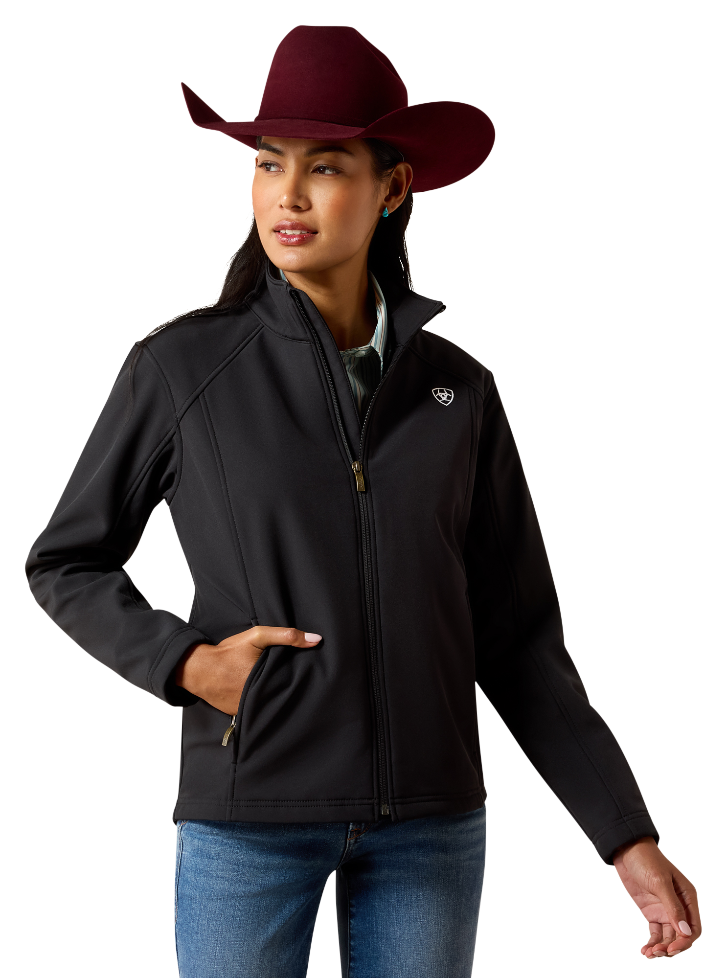 Image of Ariat Logo Softshell Jacket
