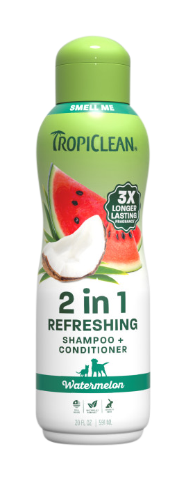 Image of TropiClean 2-in-1 Refreshing Pet Shampoo and Conditioner