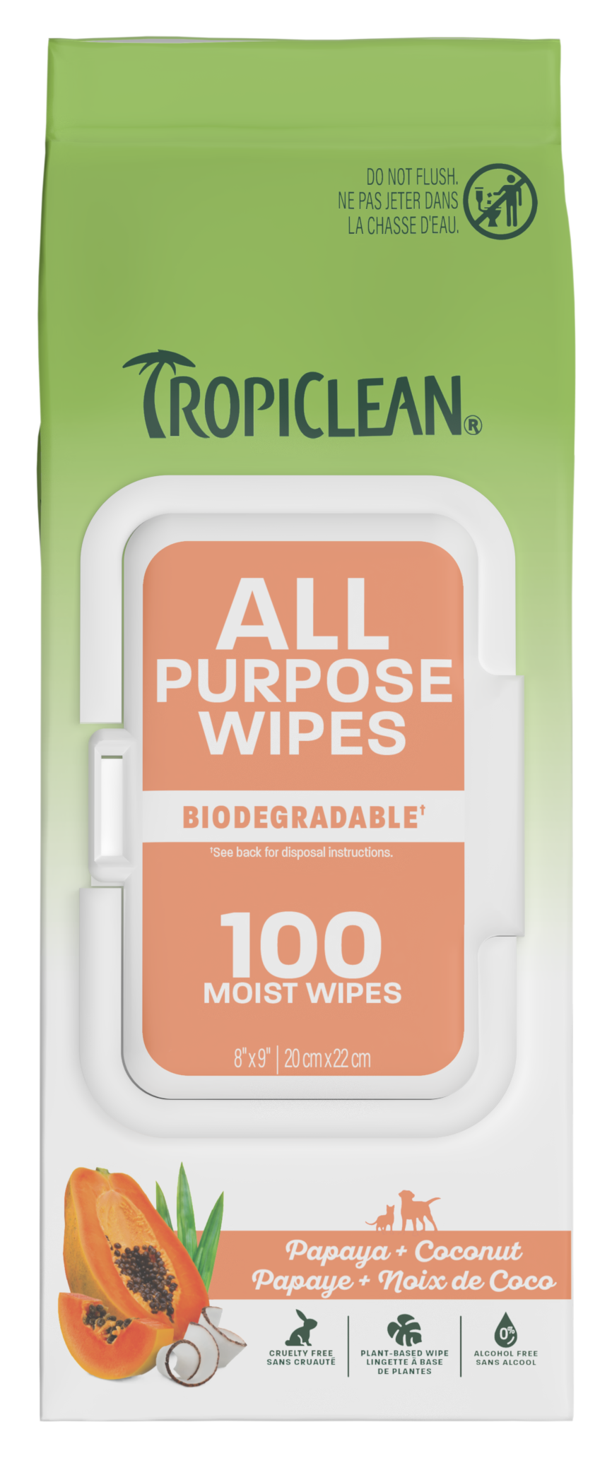 Image of TropiClean All Purpose Pet Wipes