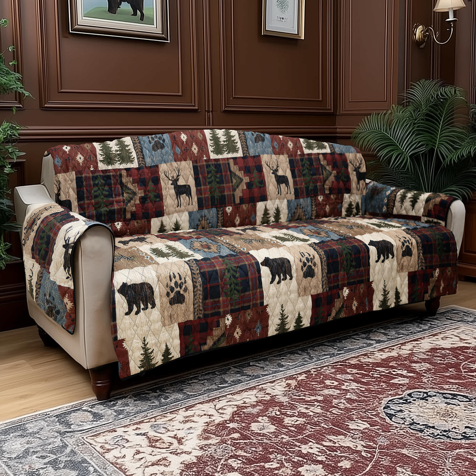 Image of Donna Sharp Woodland Patch Furniture Cover