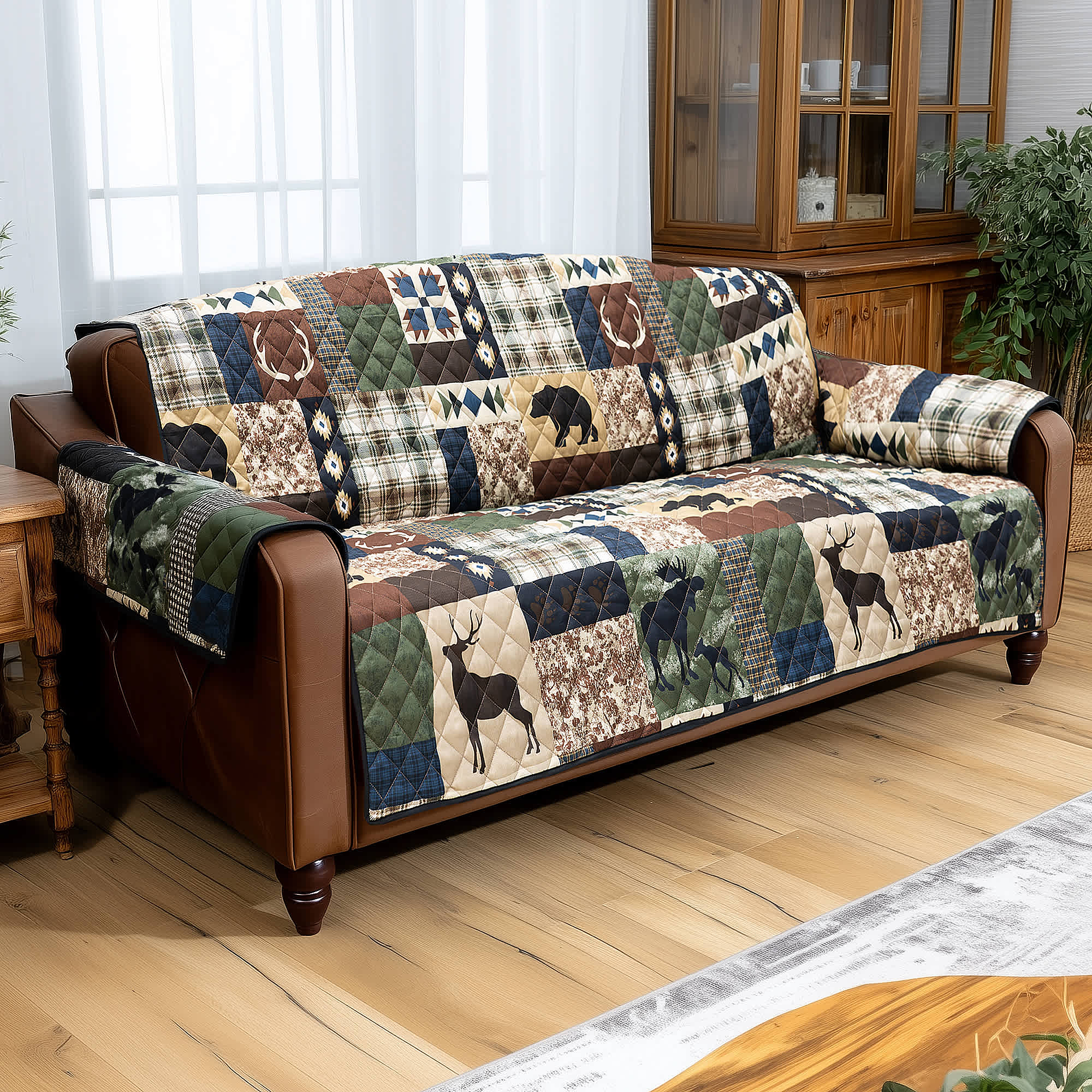 Image of Donna Sharp Rustica Furniture Cover - Oversized Sofa