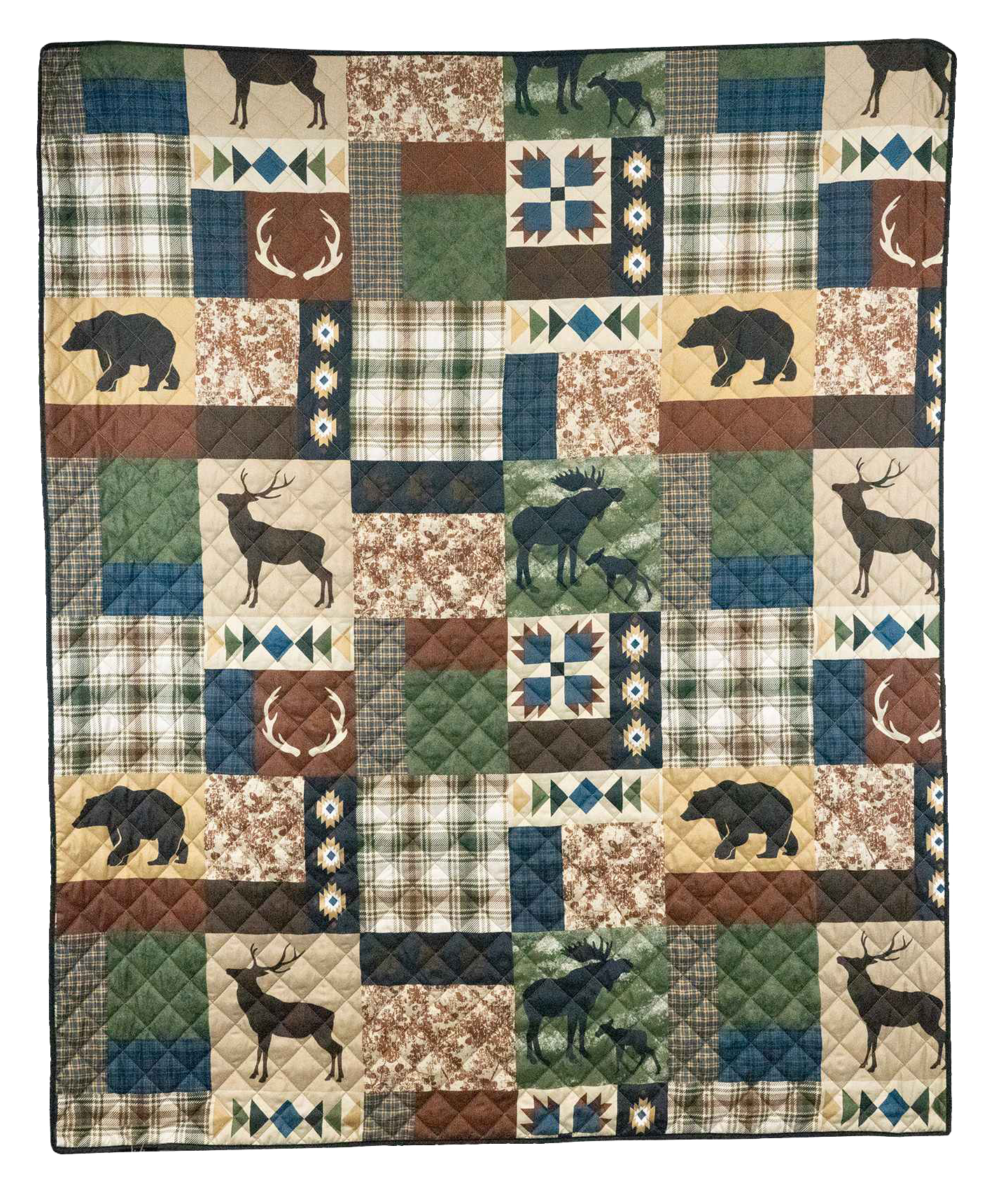 Image of Donna Sharp Rustica Quilted Throw